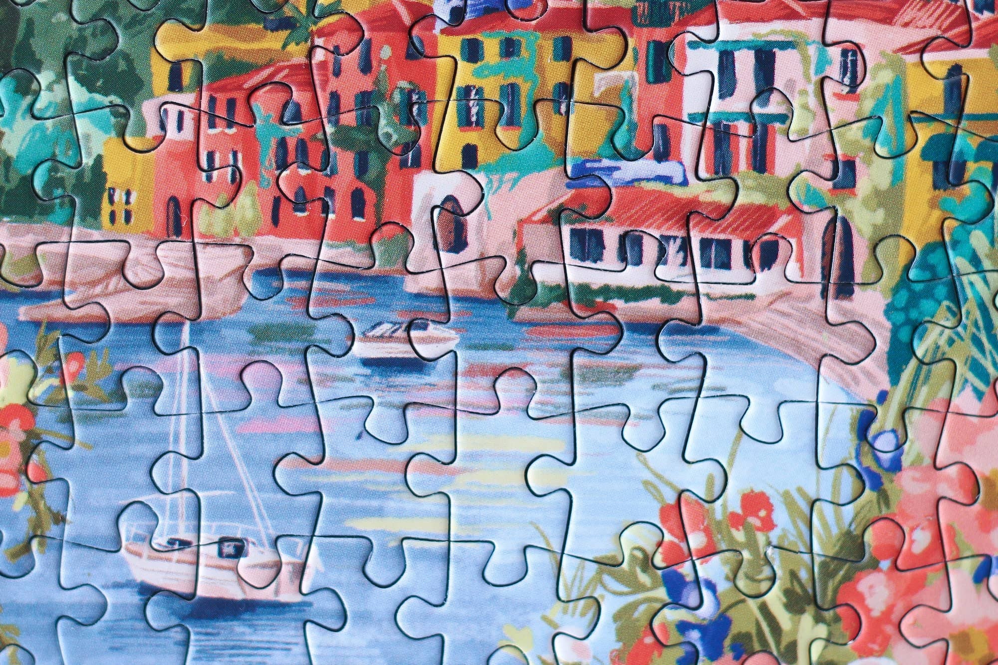 Piecely Puzzles Mini Puzzle Lake Como