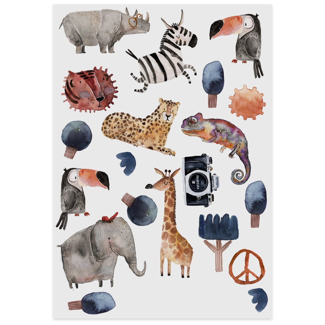 Organic Tattoo Wildlife
