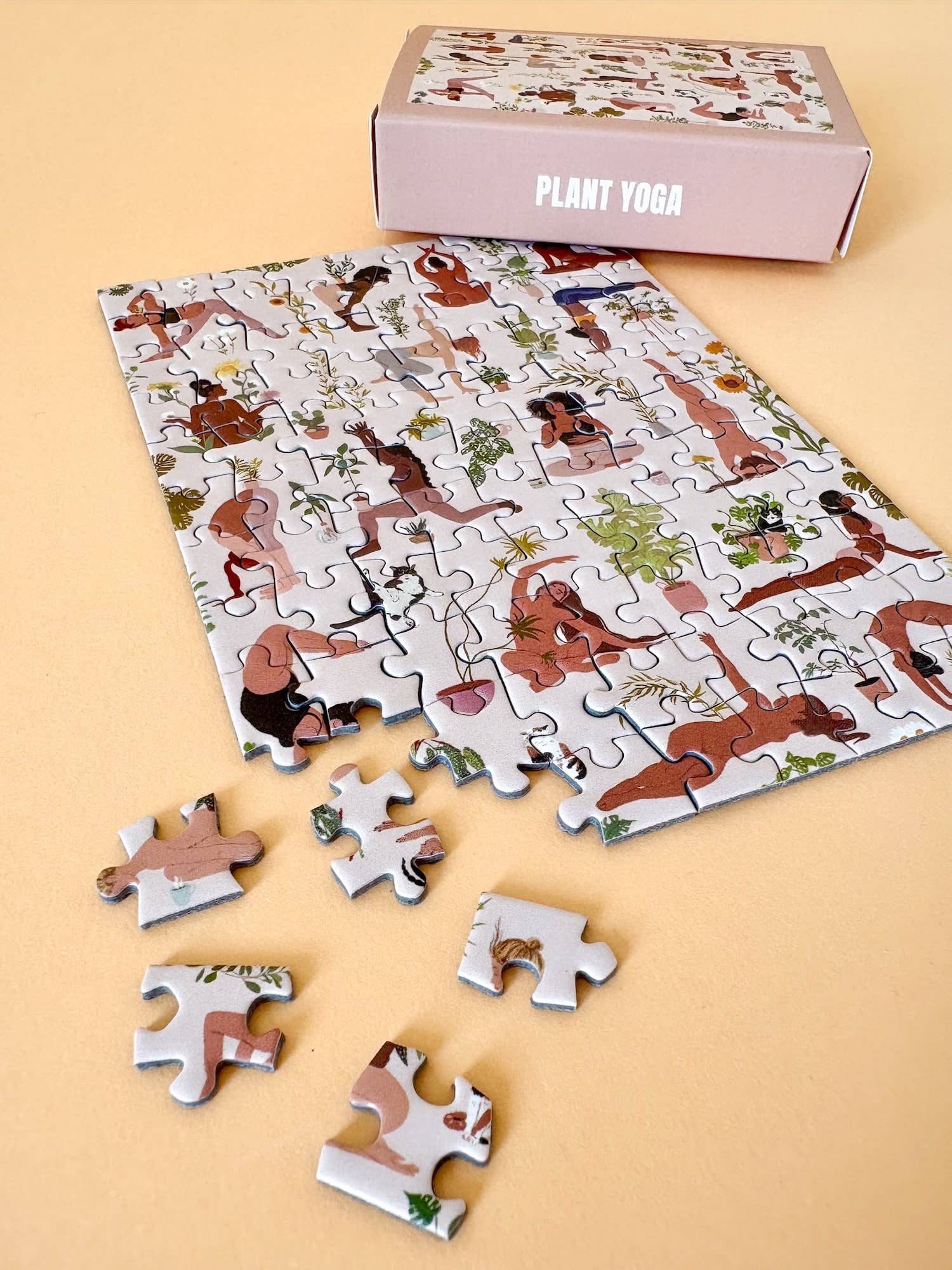 Piecely Puzzles Plant Yoga