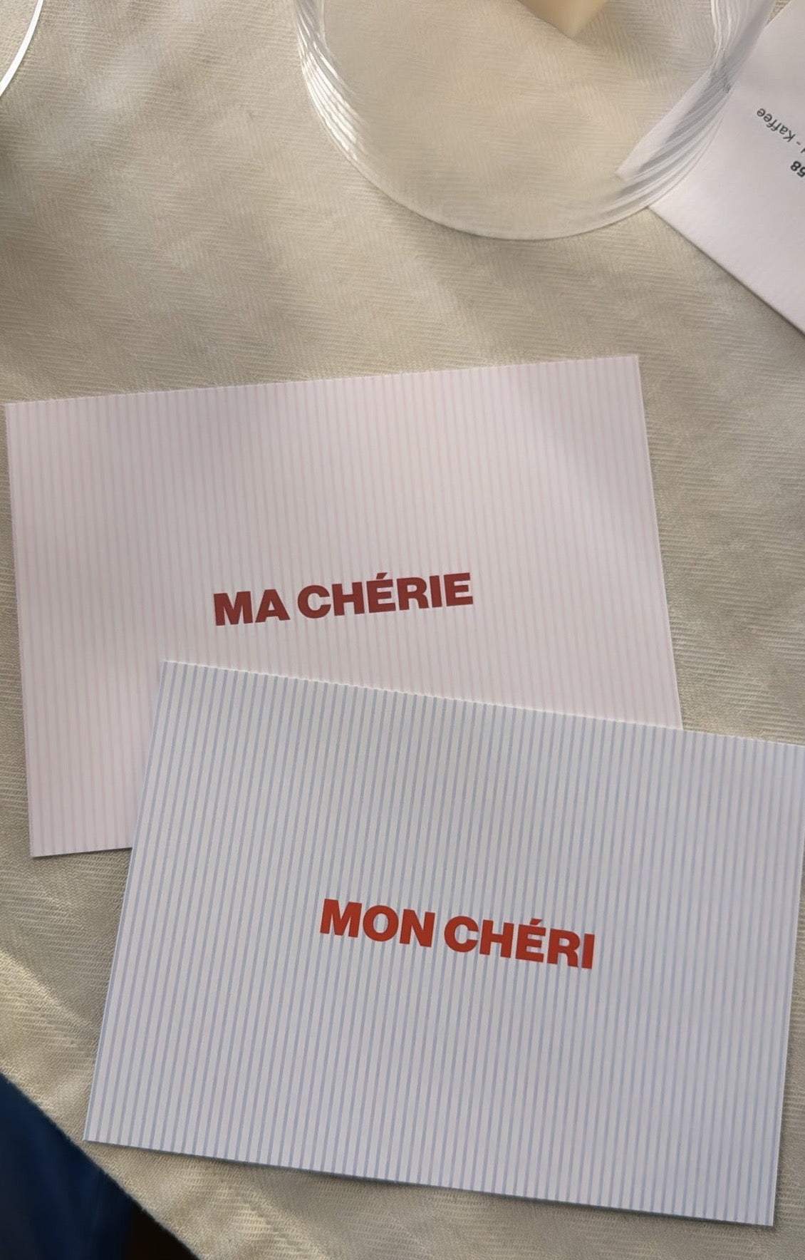 Melt Atelier Postkarte Ma Chérie