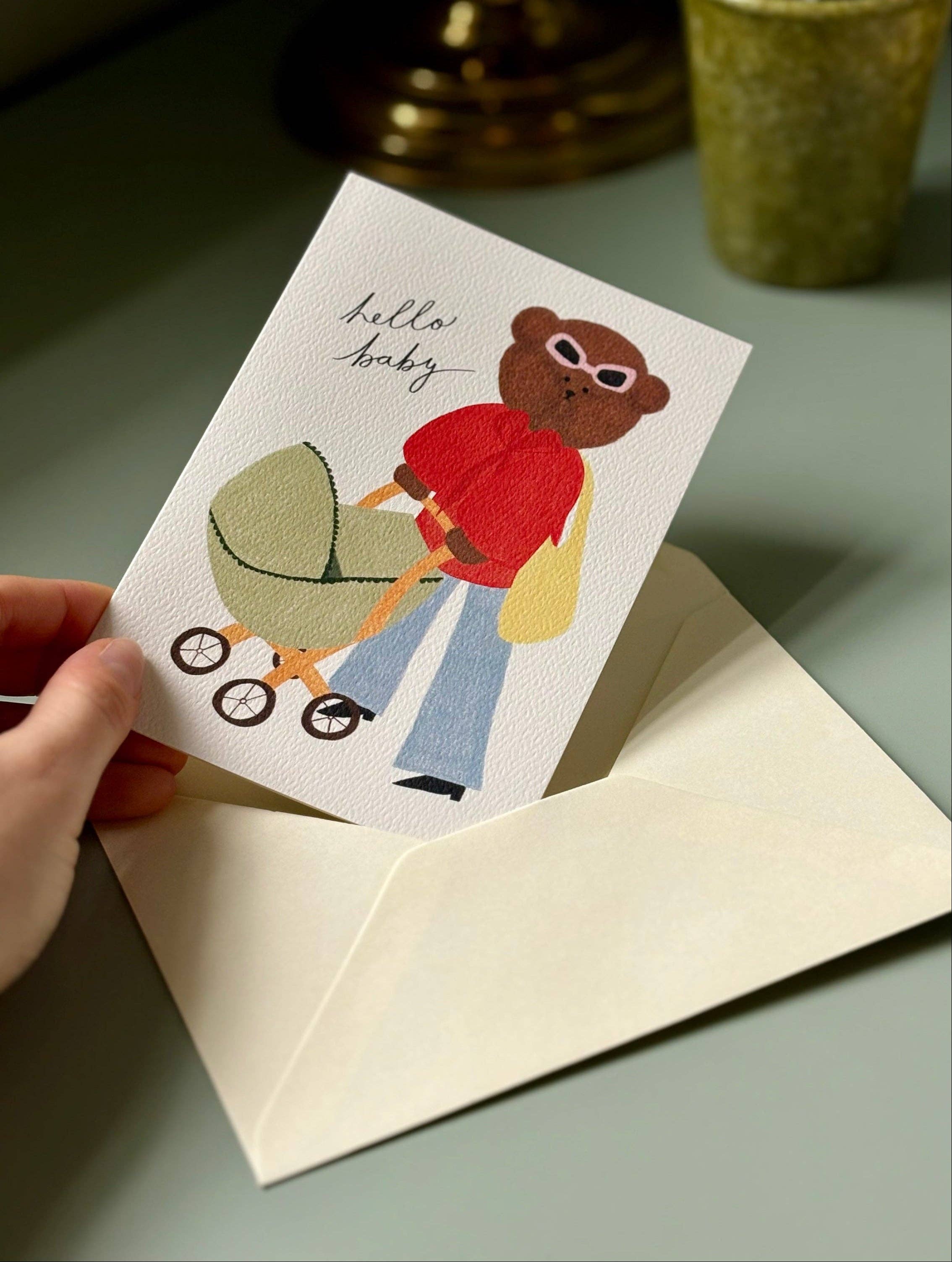 New Baby Bear card
