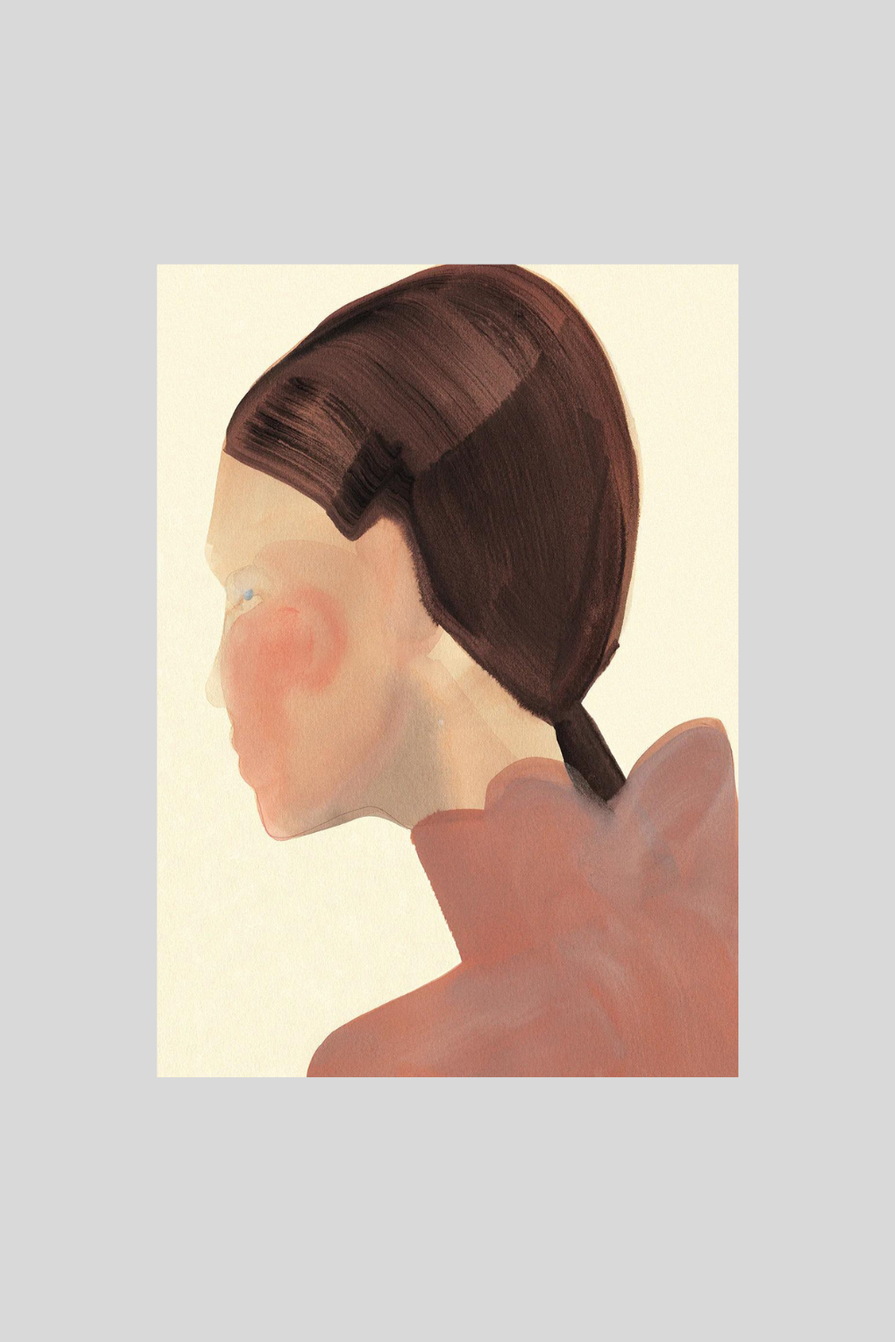 The Ponytail Poster