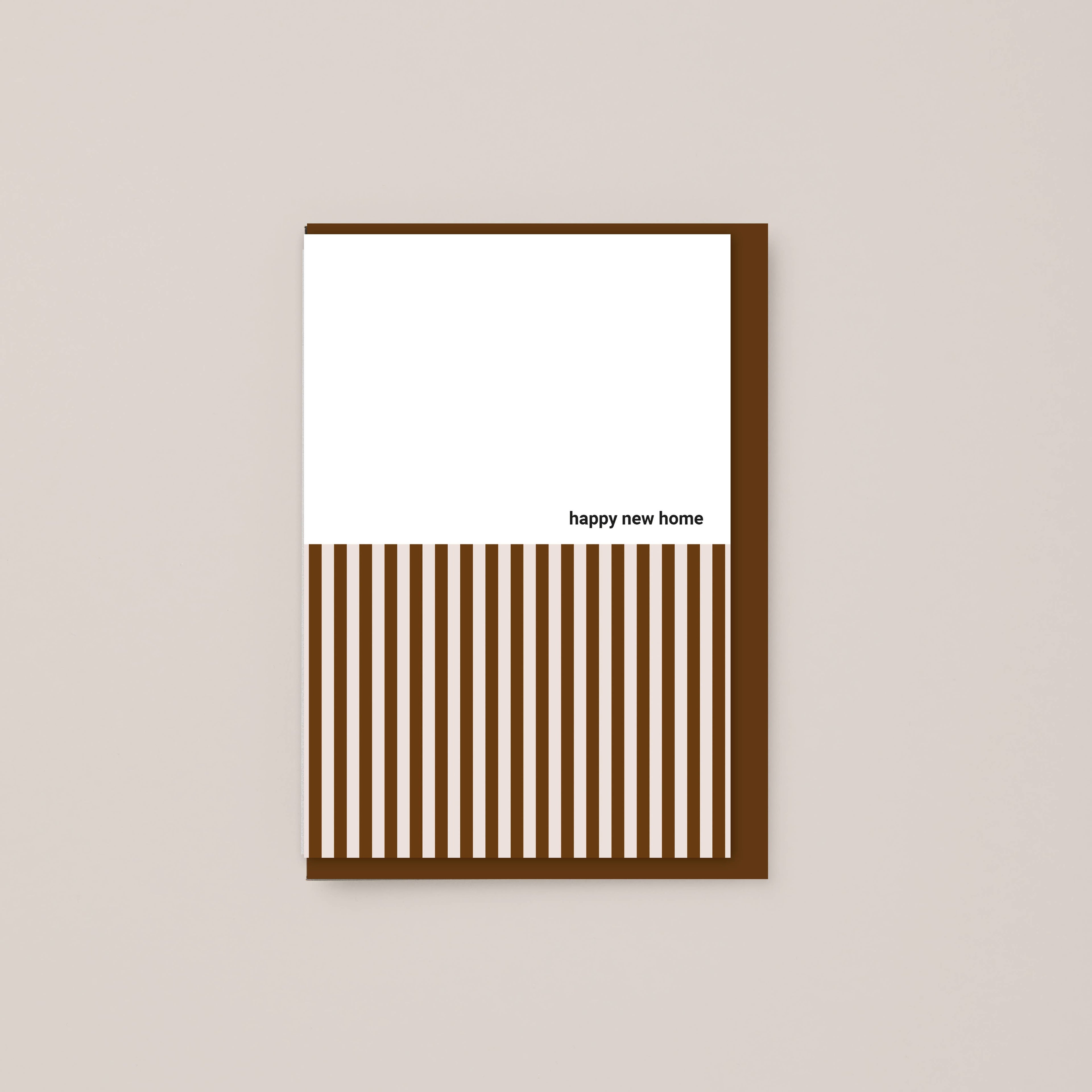 Kinshipped Karte happy new home