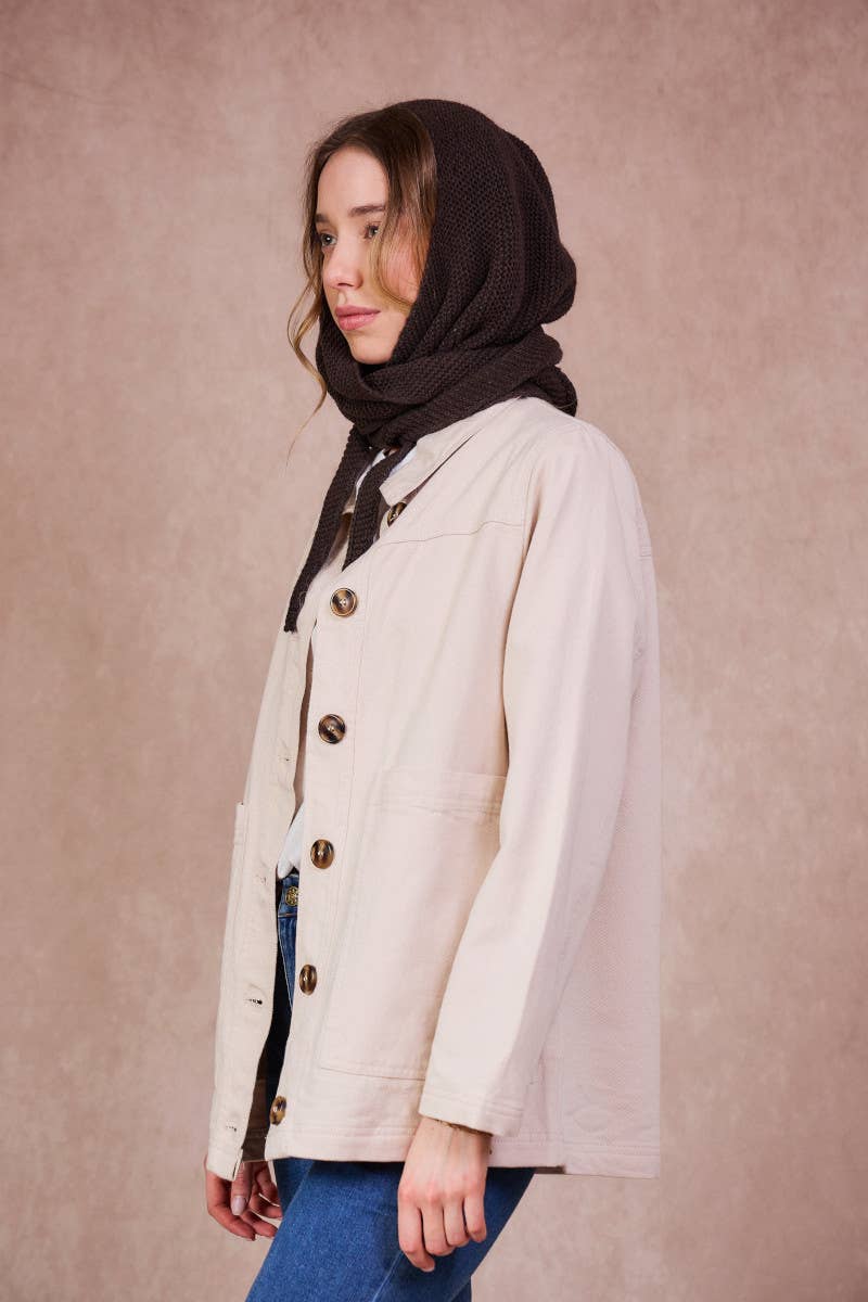 Calie Paris Sophie Hood Scarf