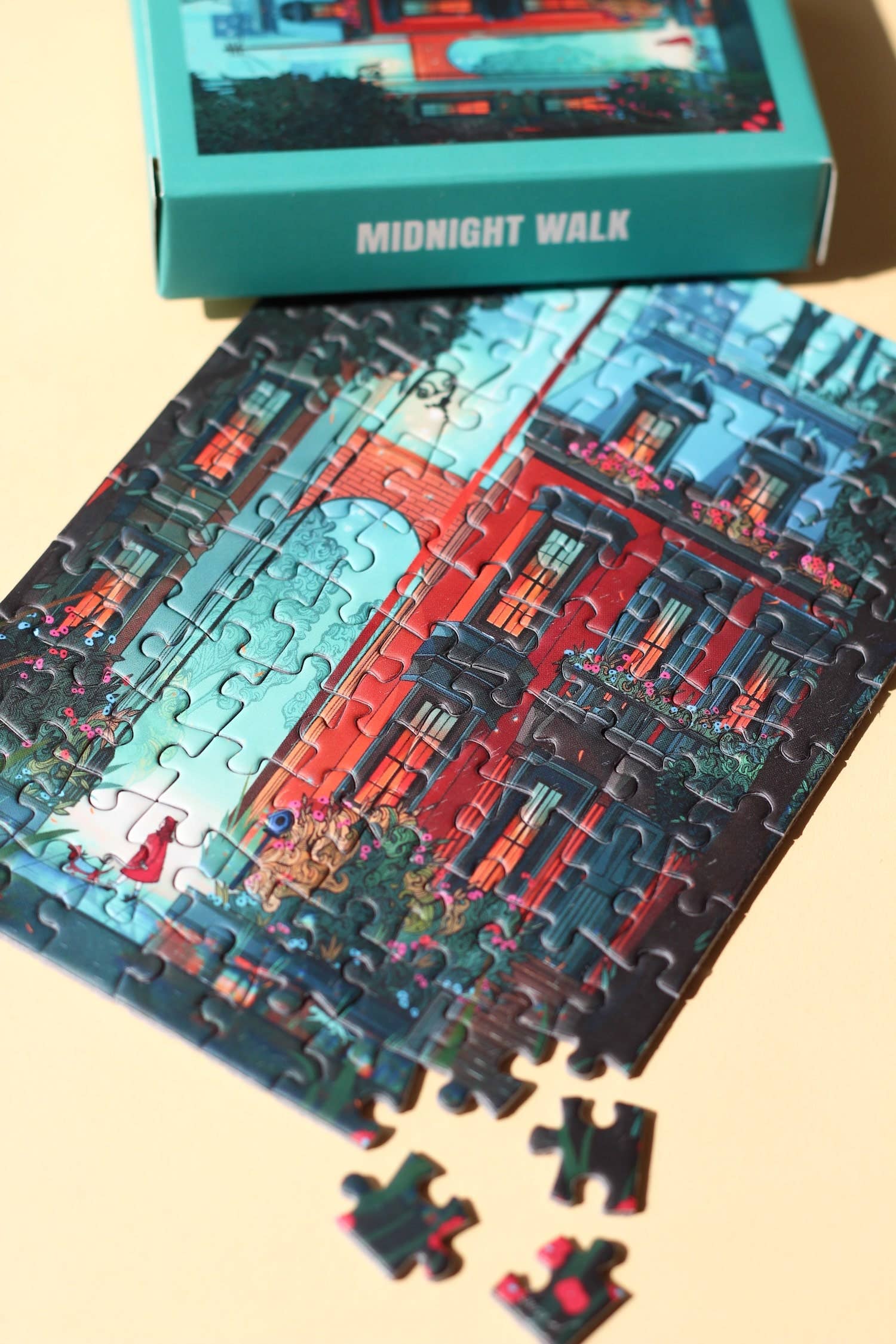 Piecely Puzzles Mini Puzzle Midnight Walk