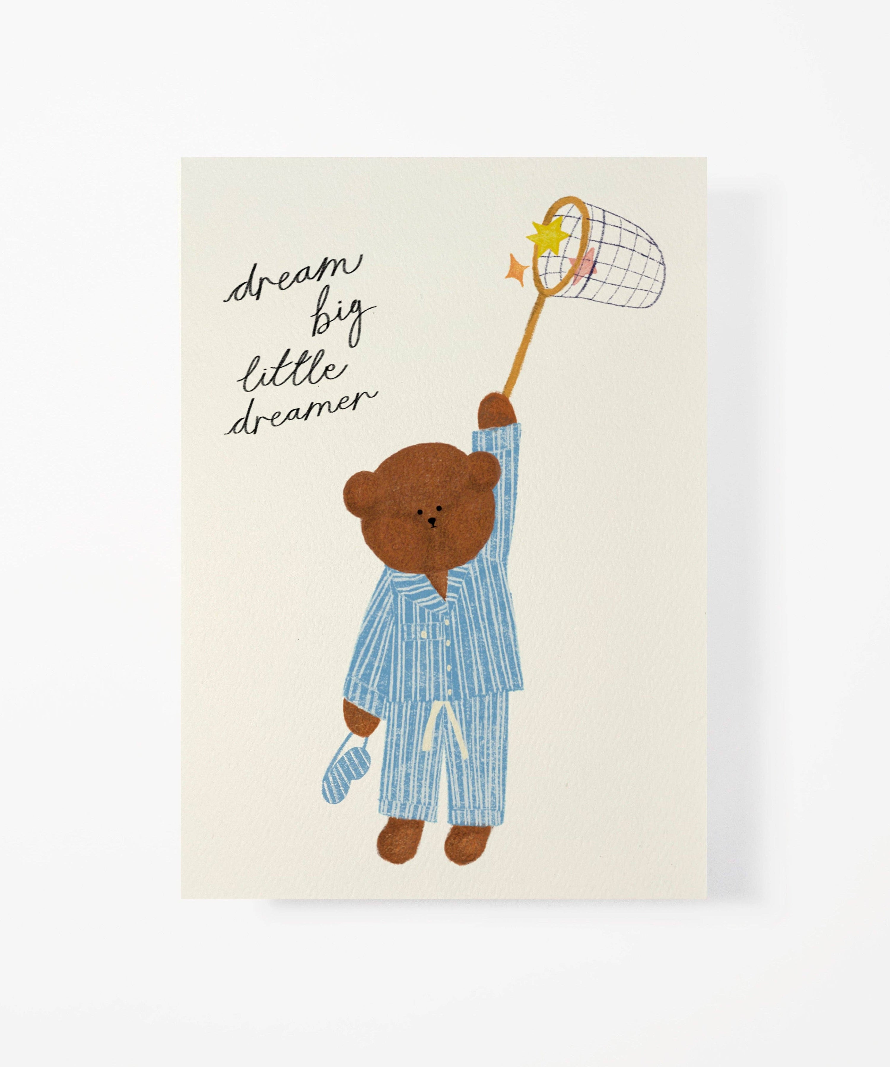 Card Dream big little dreamer