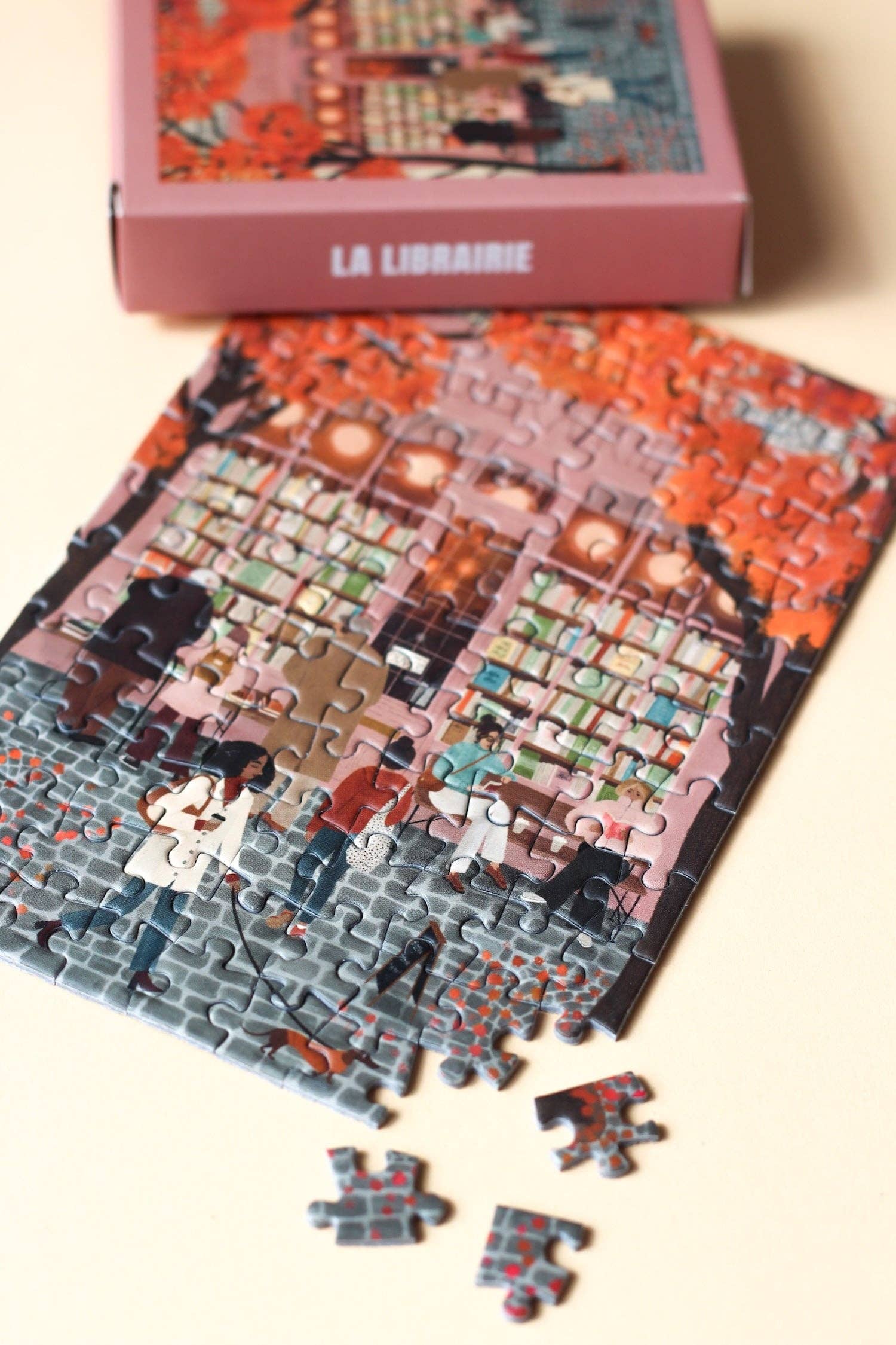Piecely Puzzles Mini Puzzle La Librairie
