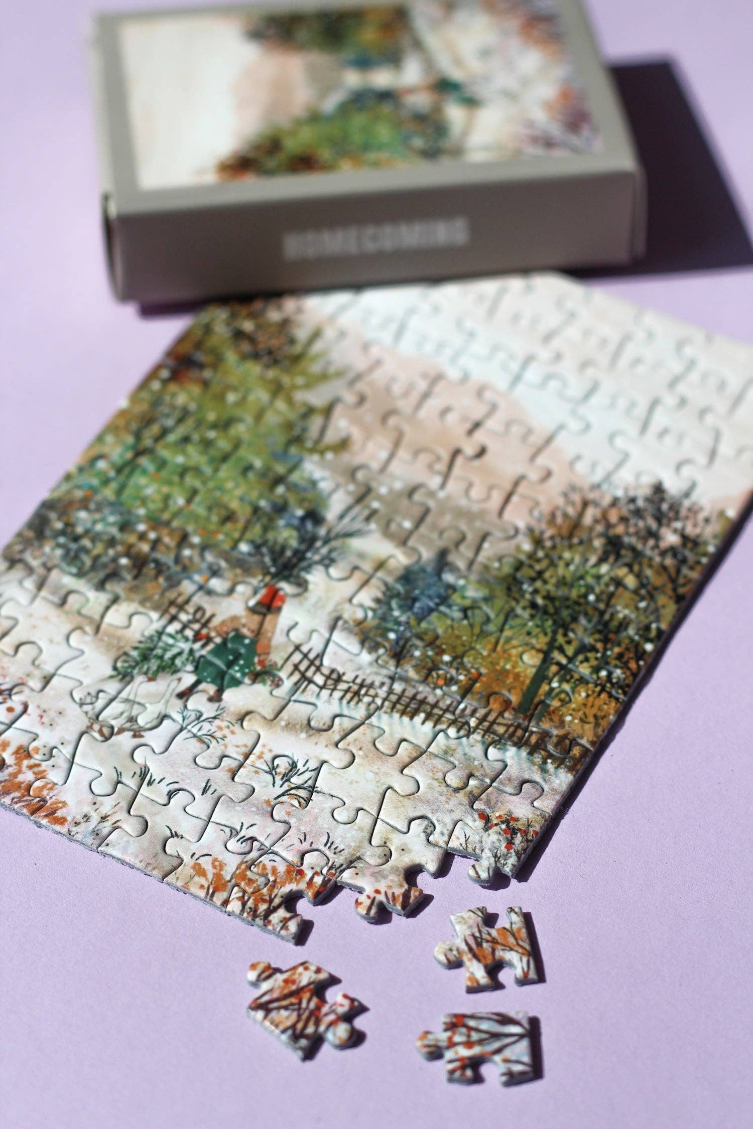 Piecely Puzzles Mini Puzzle Homecoming