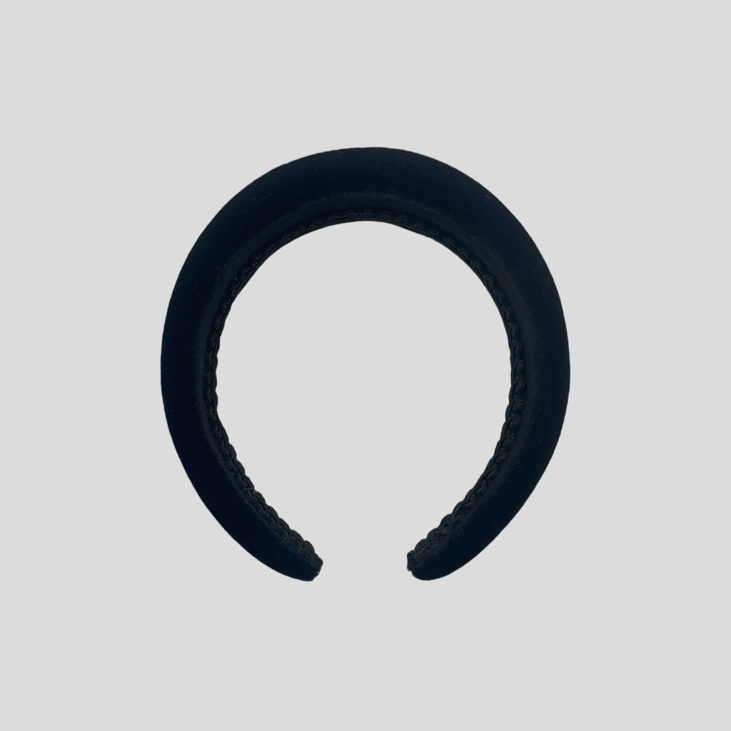 Velvet headband 4 cm