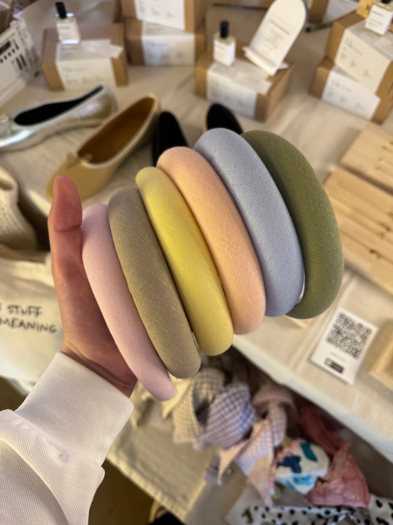 Headband cotton/linen