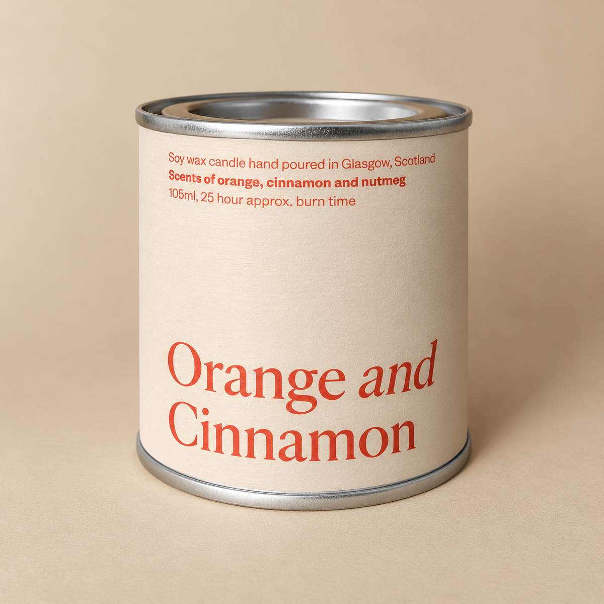 Lovat Press Duftkerze Orange und Zimt