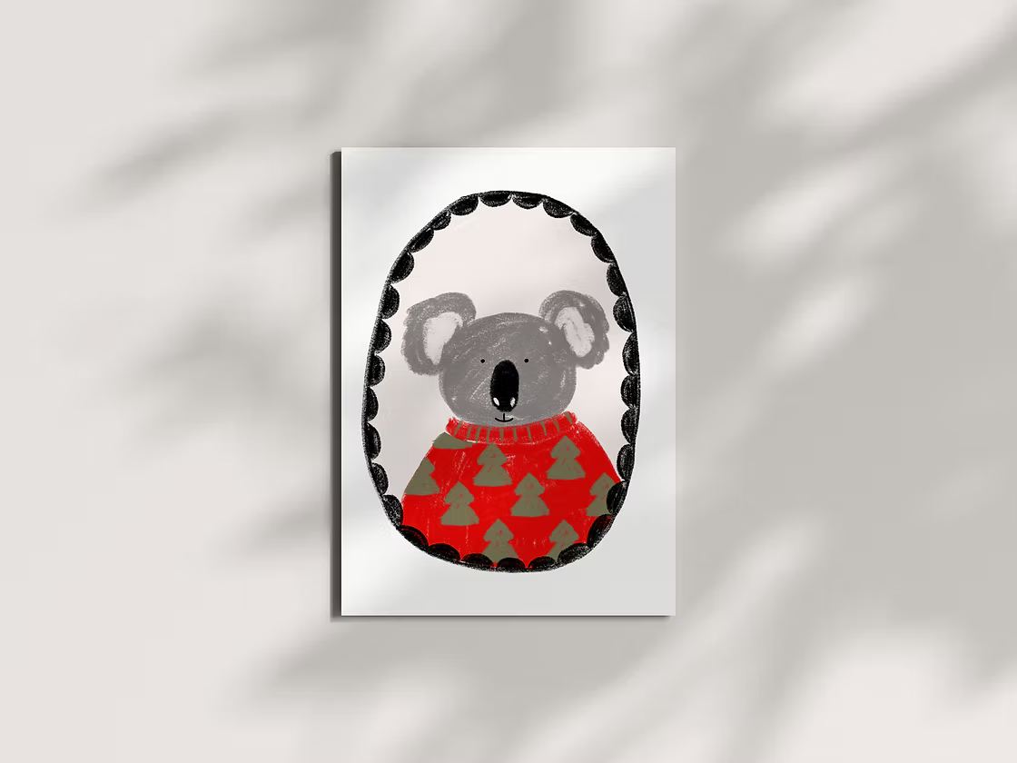 Postkarte aussie