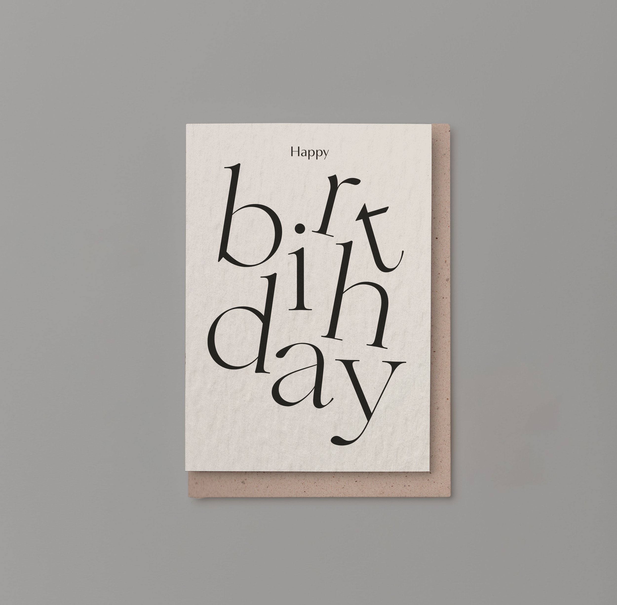 Karte happy birthday