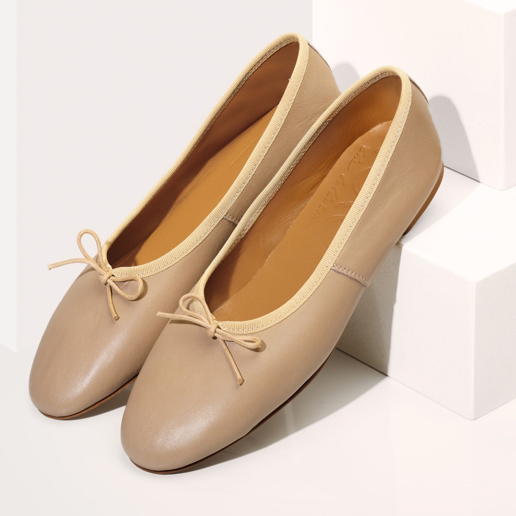 Volcano Ballerina Nappa Caffe Latte