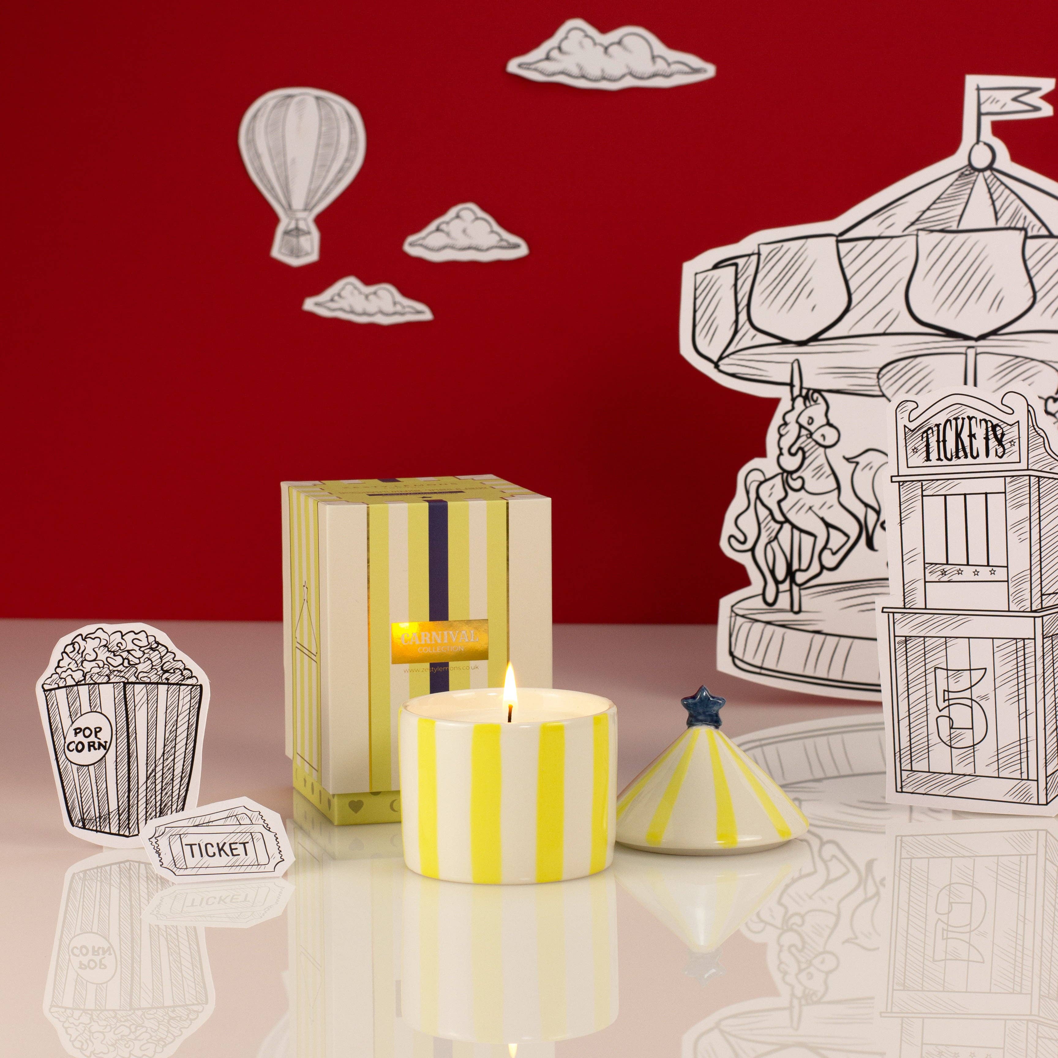 Zesty Lemons Trade - Zirkus Kerze