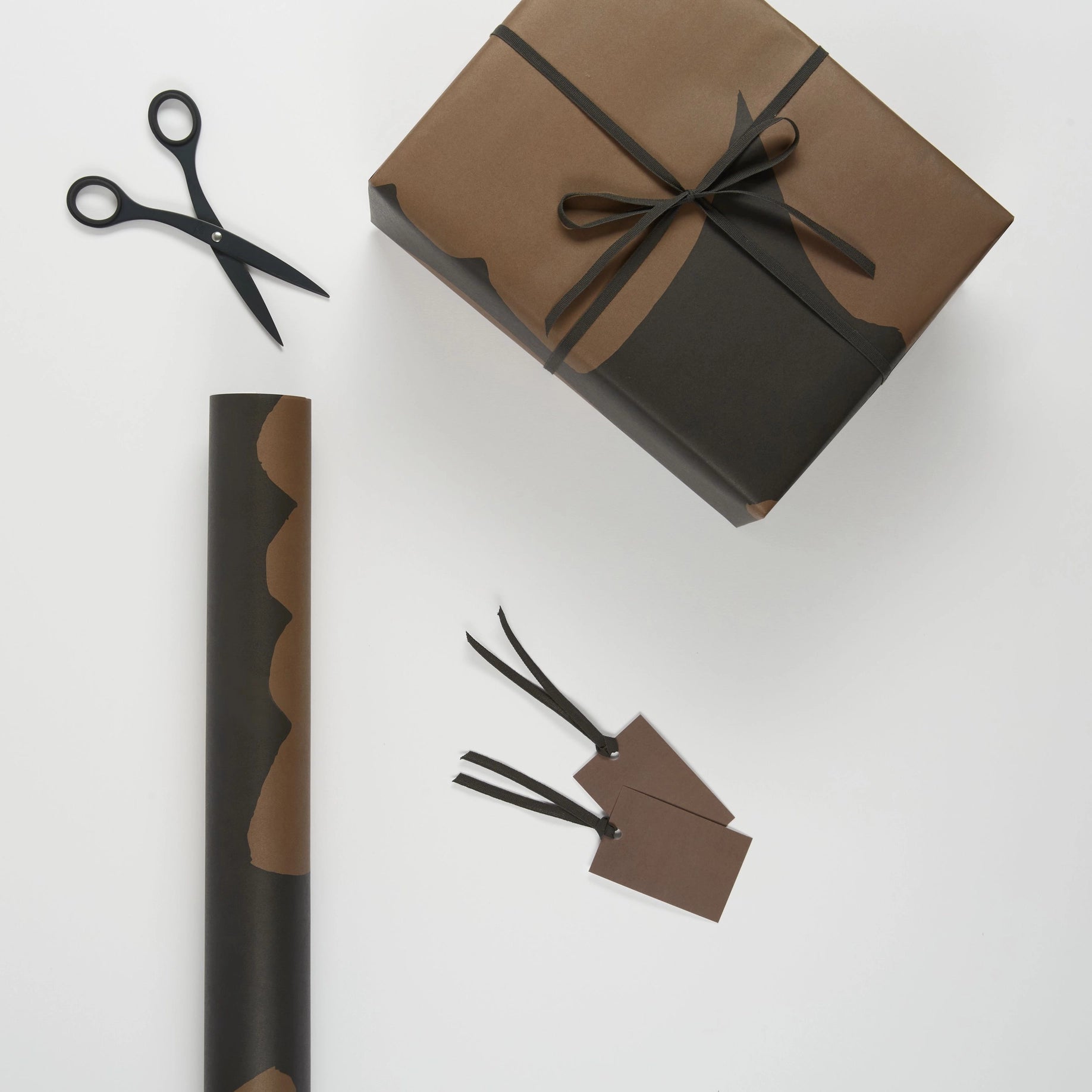Gift wrap flowers