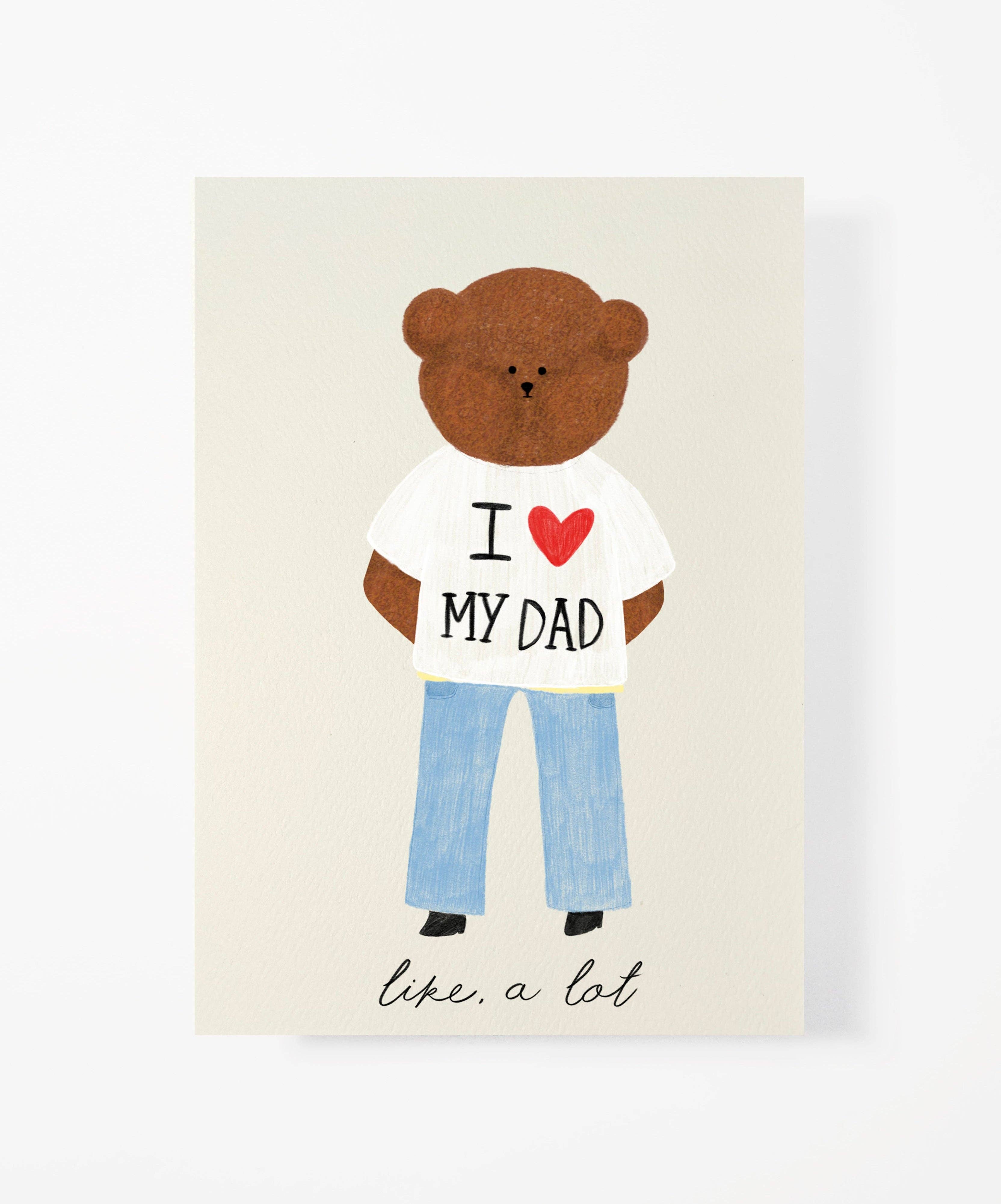 The bear days - I love my dad
