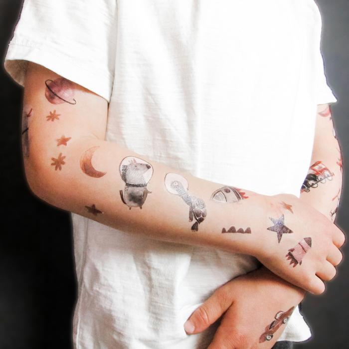 Organic tattoo space