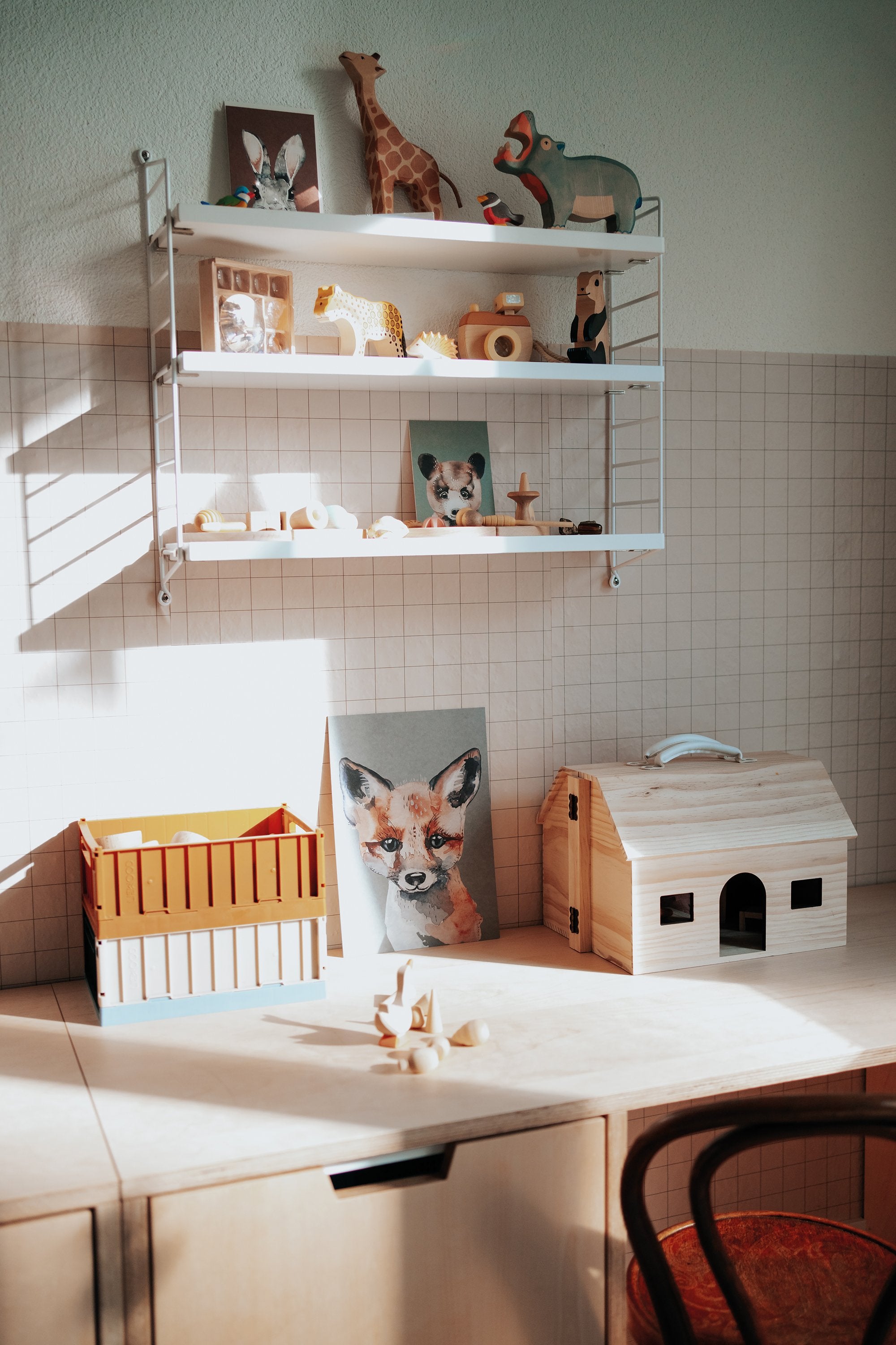 Postkarte Bär