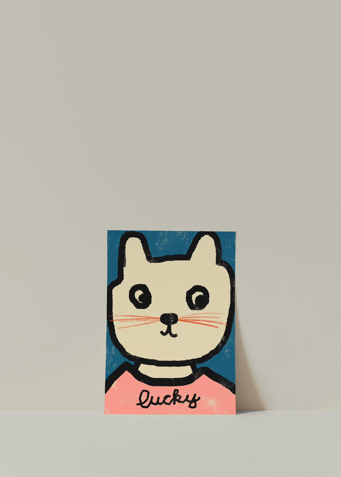 Postcard Lucky