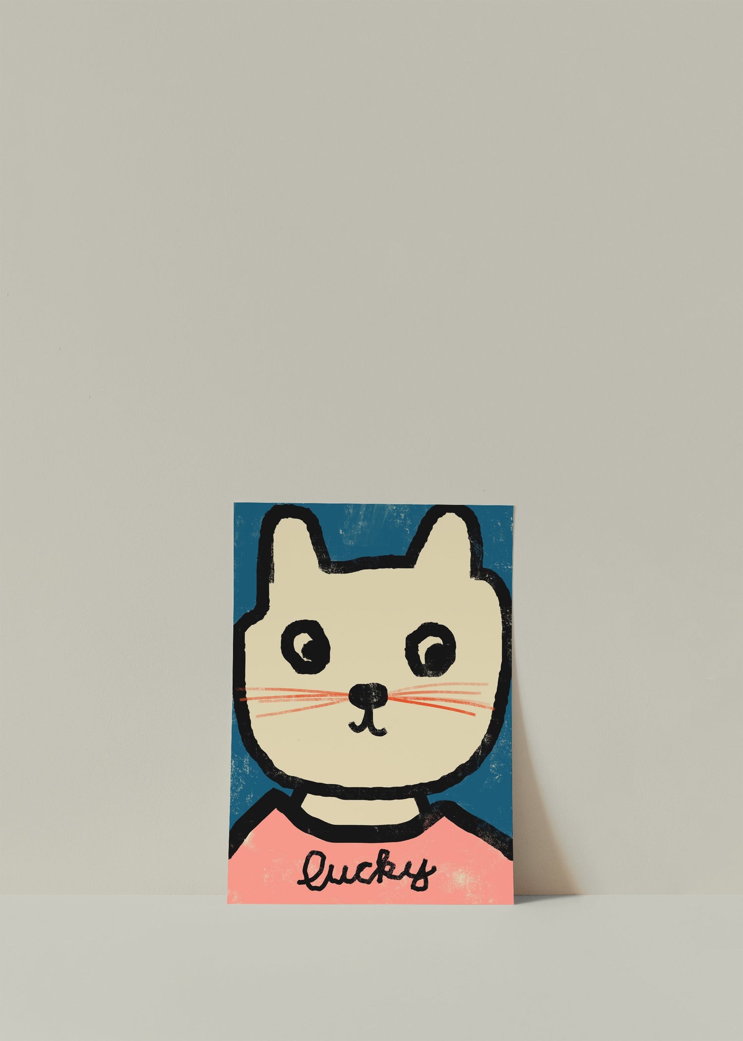 Postcard Lucky