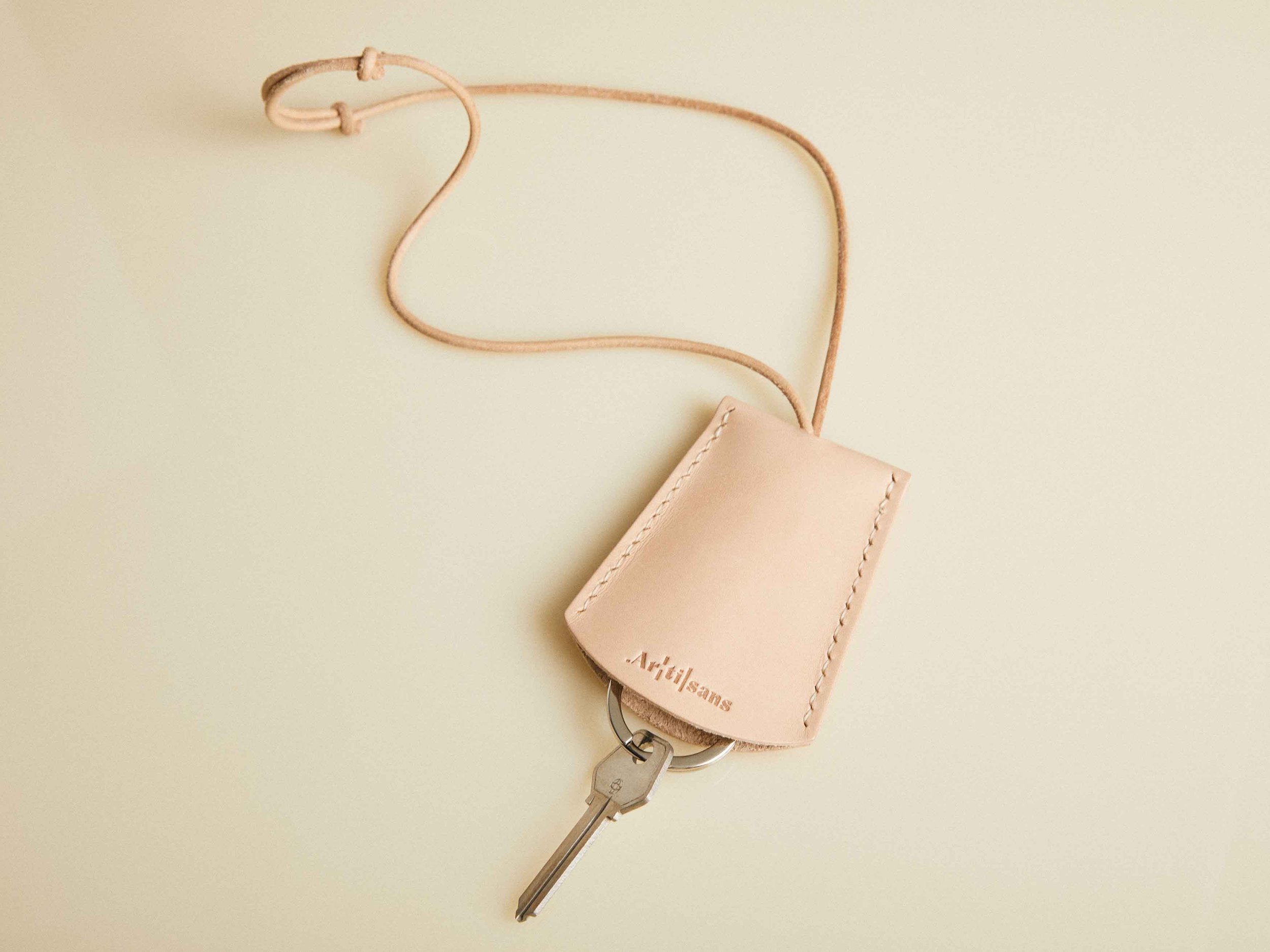Leather key holder - craft kit