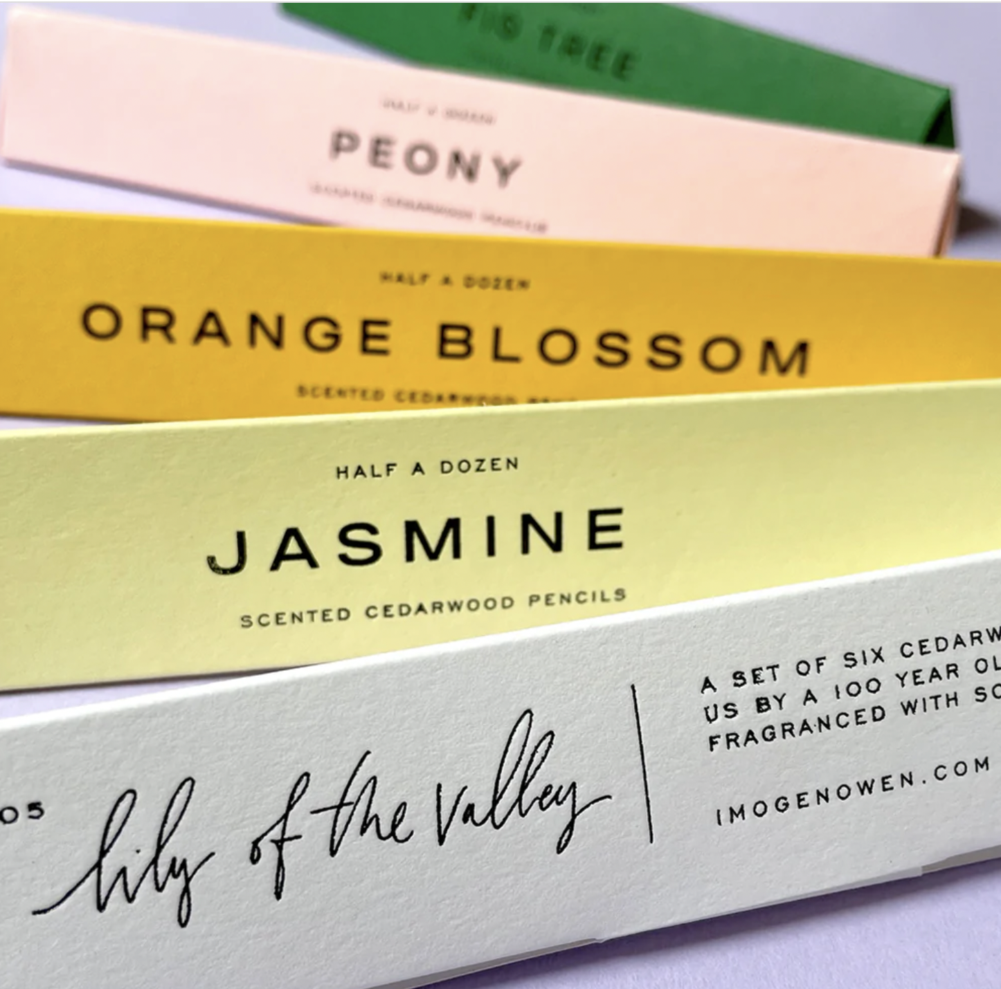 Crayon en bois de cèdre parfumé - 6 pcs.