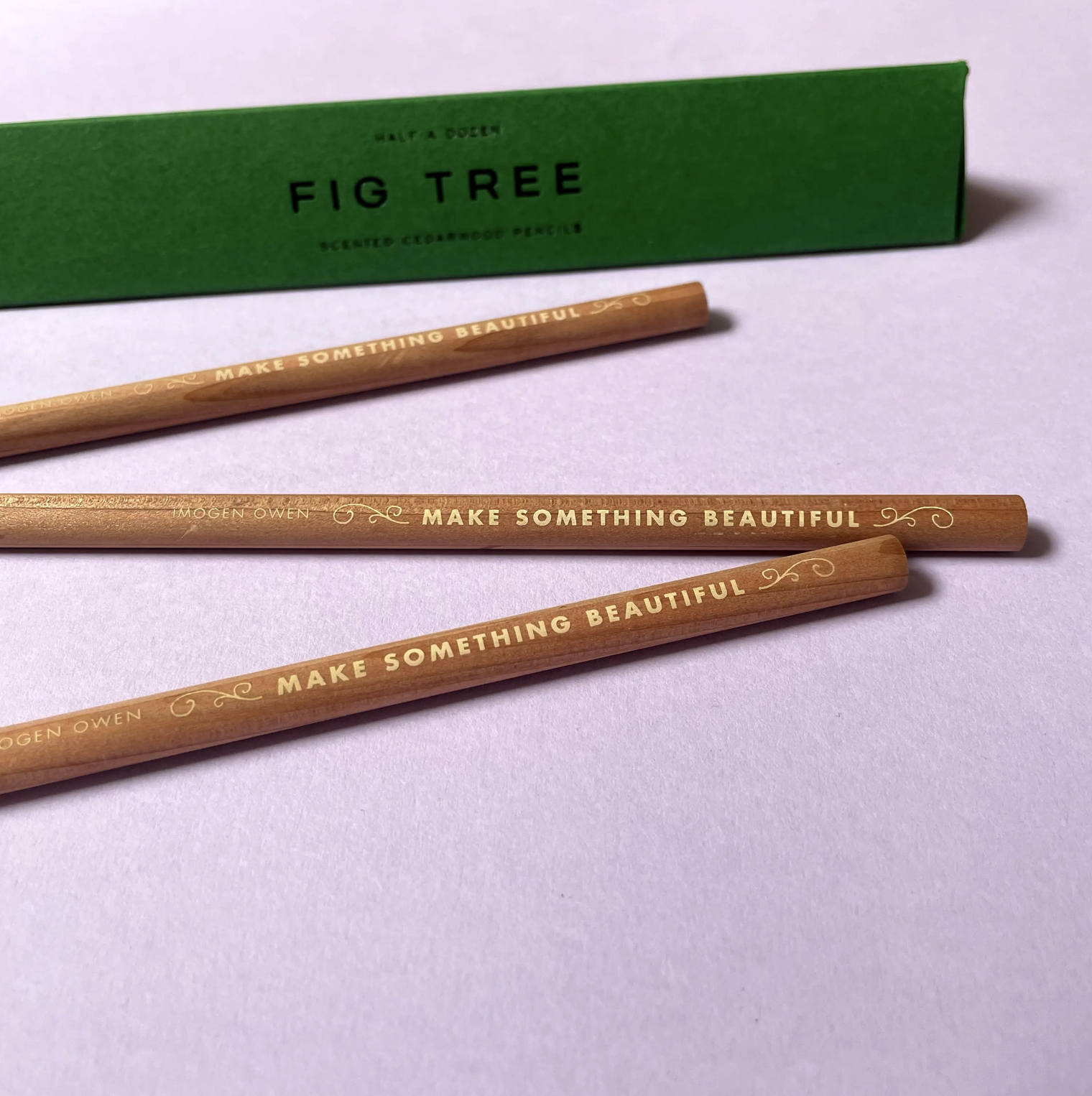 Cedar Wood Pencil with Scent - 6 pcs.