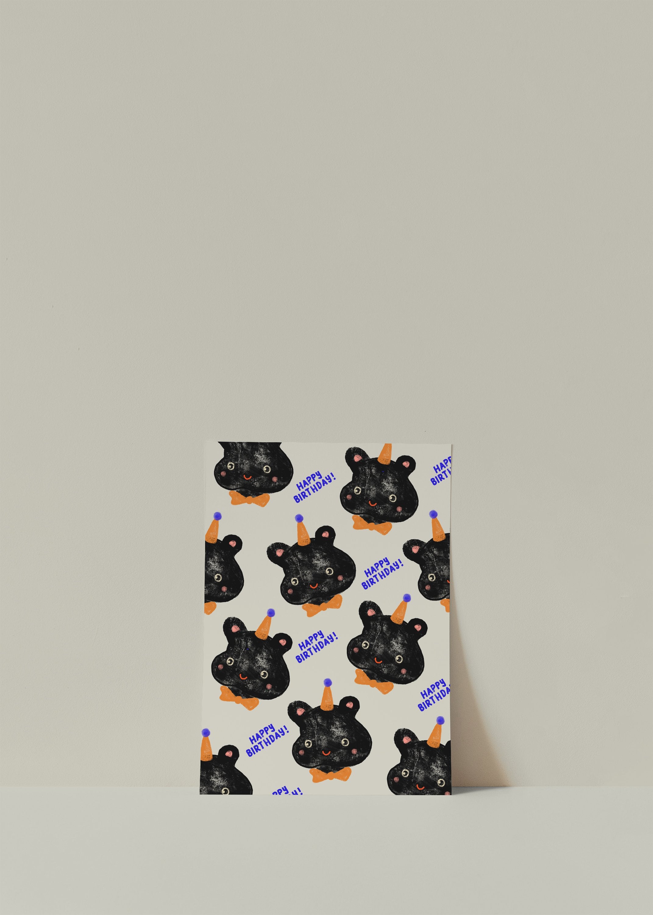 Postkarte Teddy&
