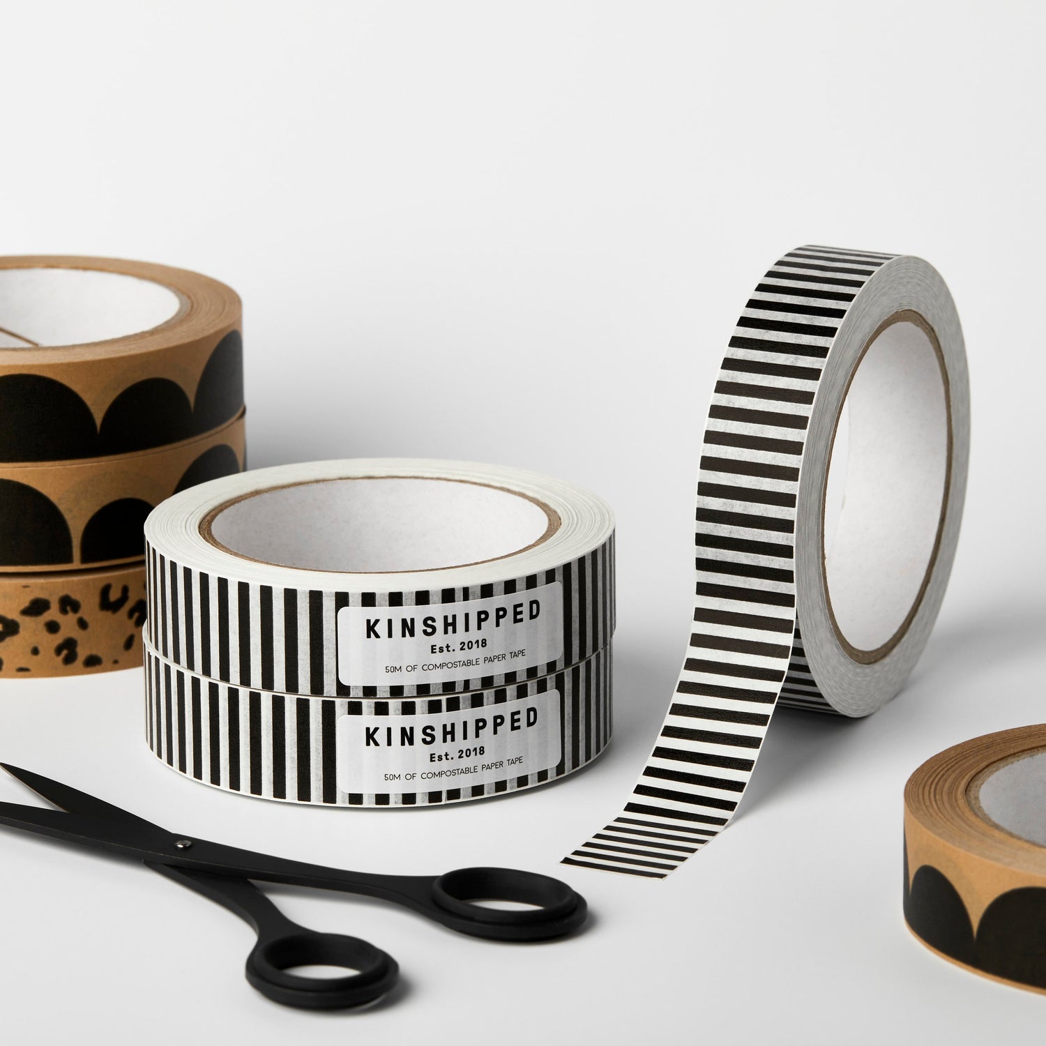 plastic-free adhesive tape - 50 m