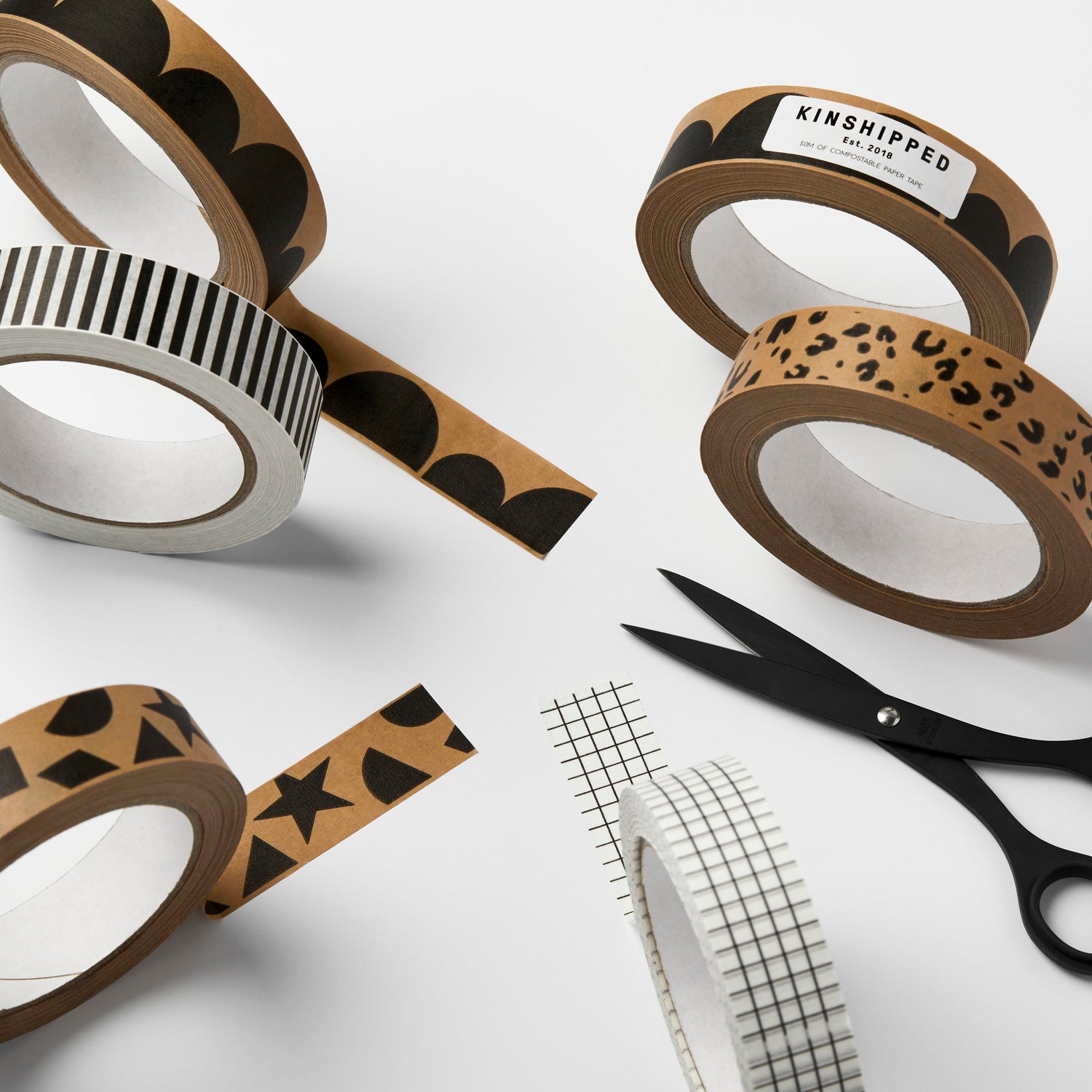 plastic-free adhesive tape - 50 m