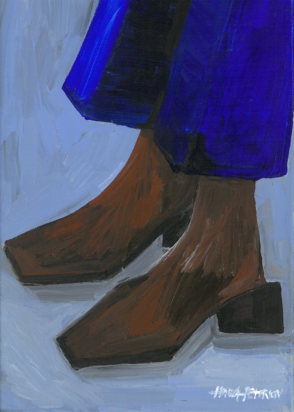 Poster Hanna Peterson - Boots and Blues