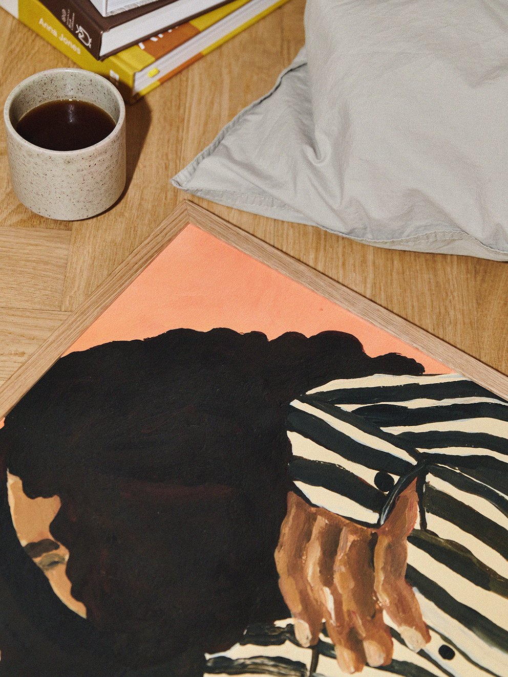 Affiche Hanna Peterson - Rayures sereines