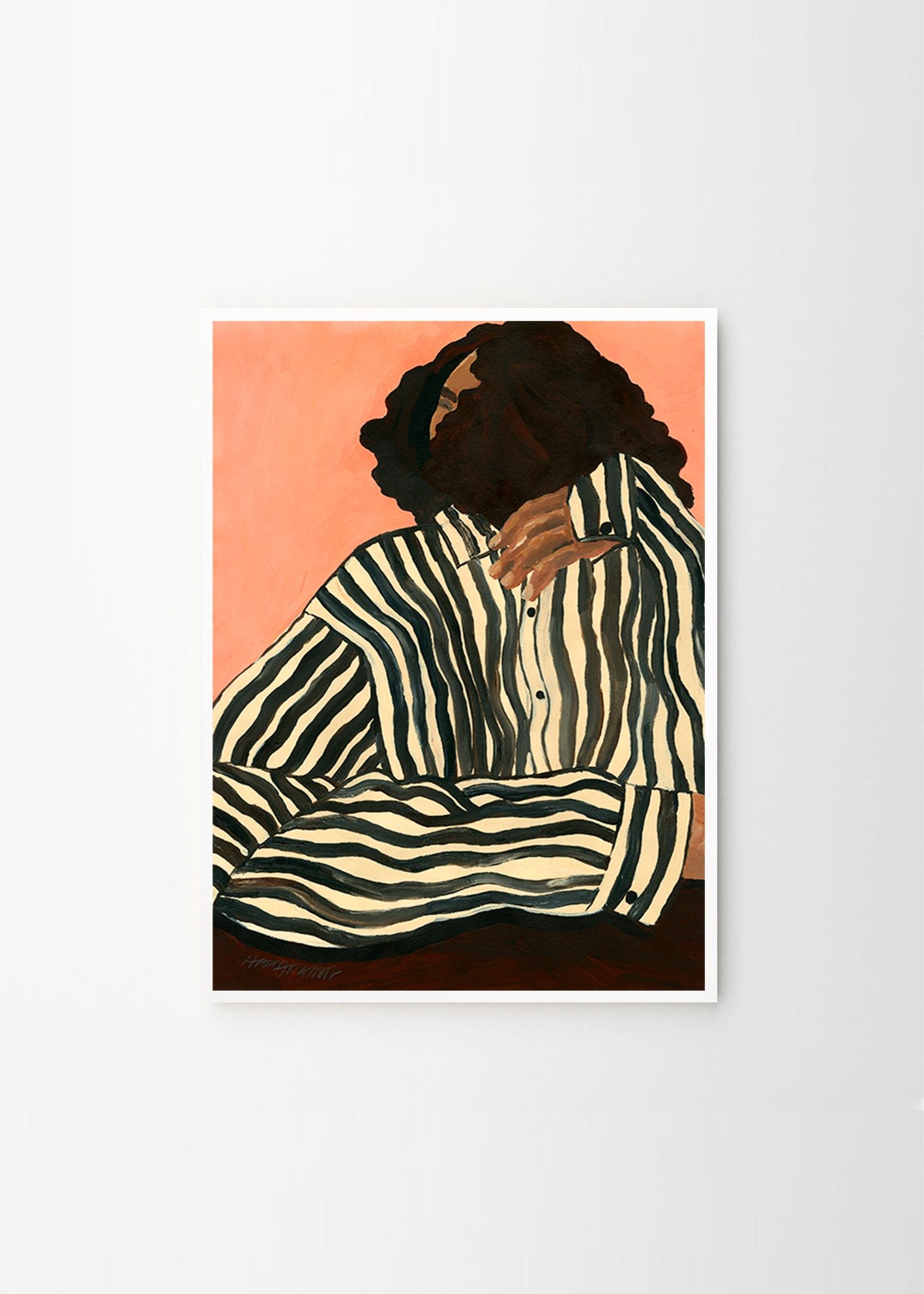 Affiche Hanna Peterson - Rayures sereines