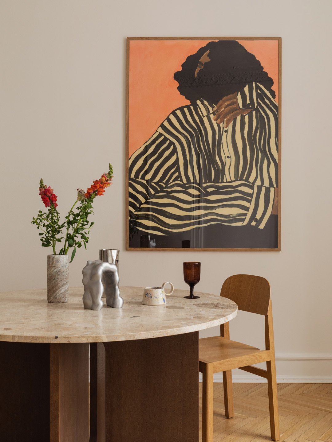 Affiche Hanna Peterson - Rayures sereines