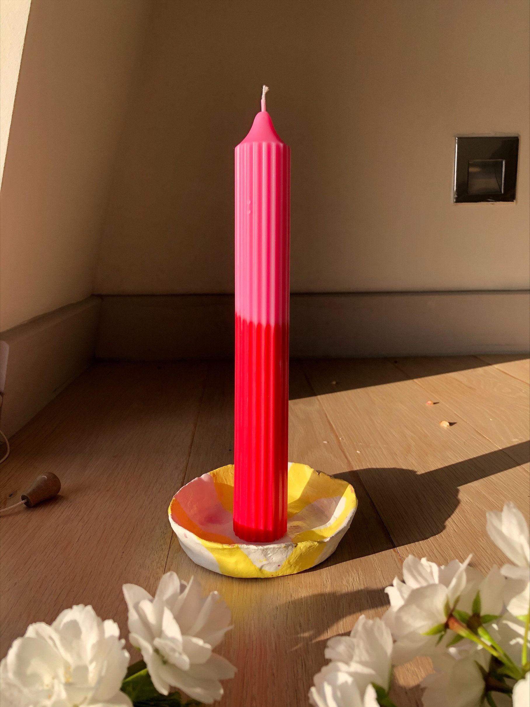 Bicolor Candle