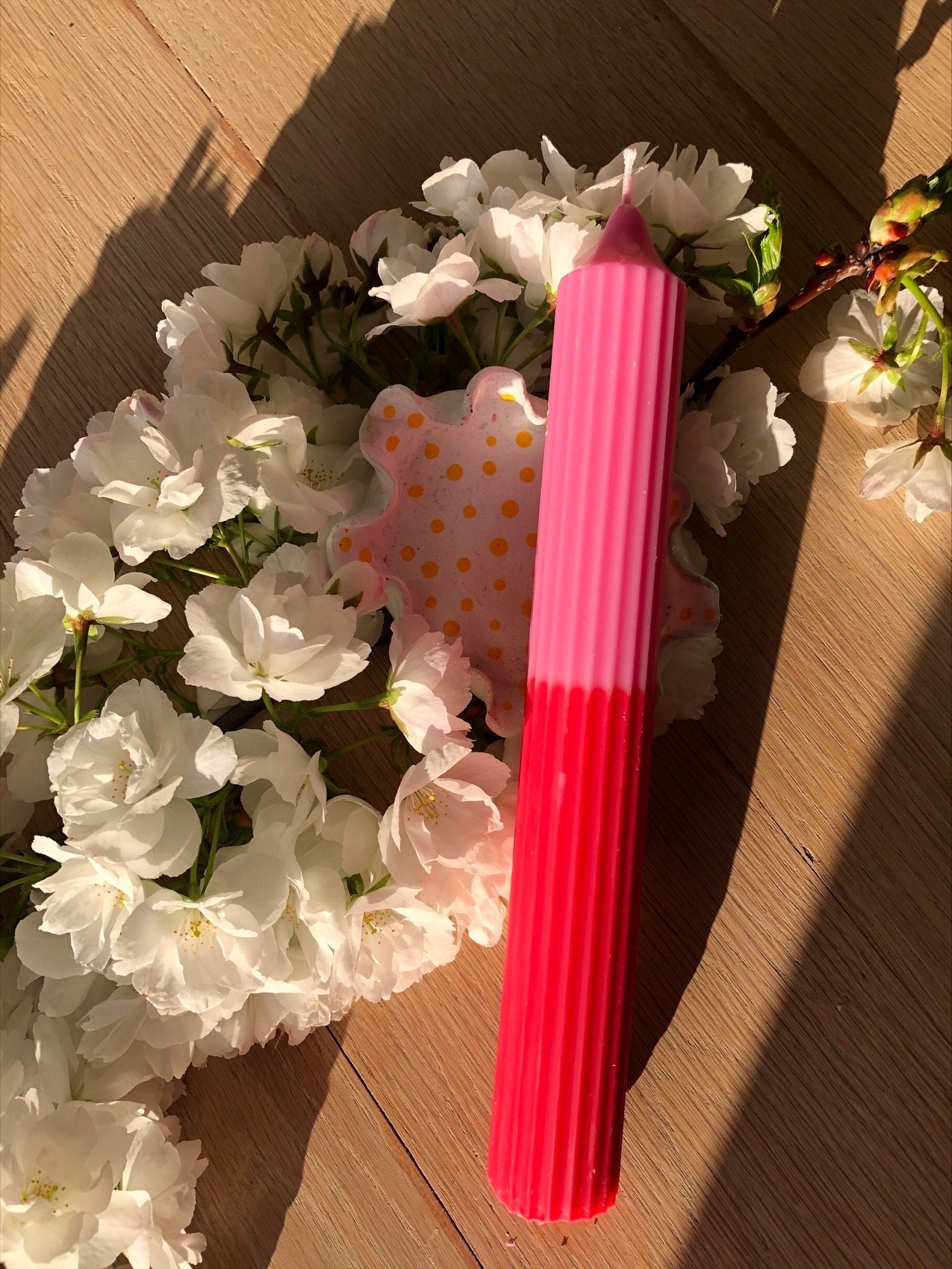 Bicolor Candle