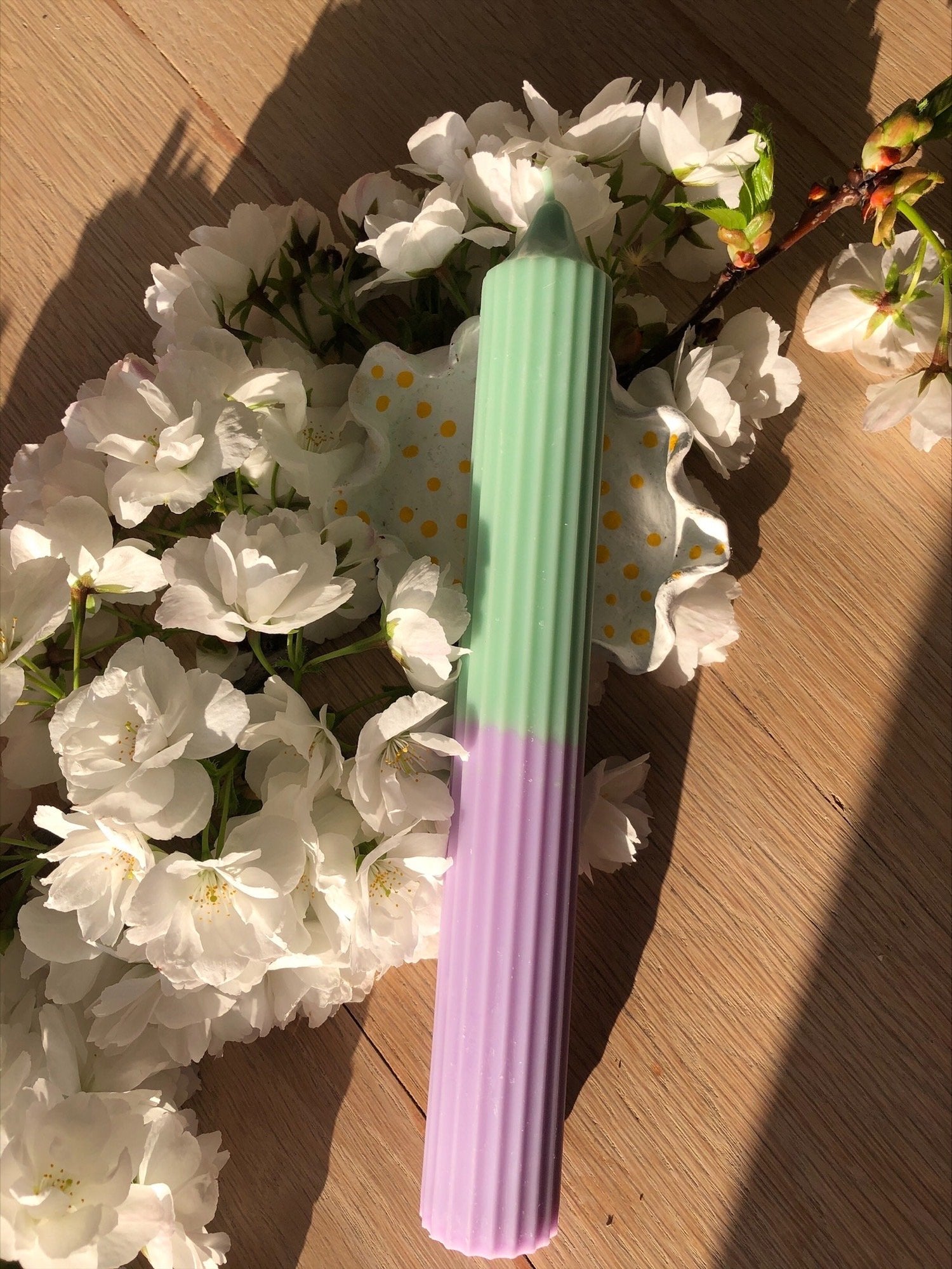 Bicolor Candle