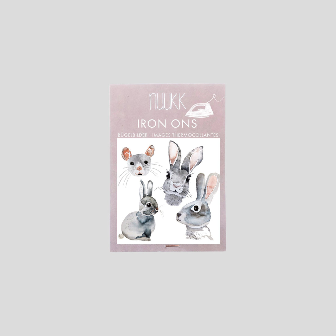 Iron-on patches bunny