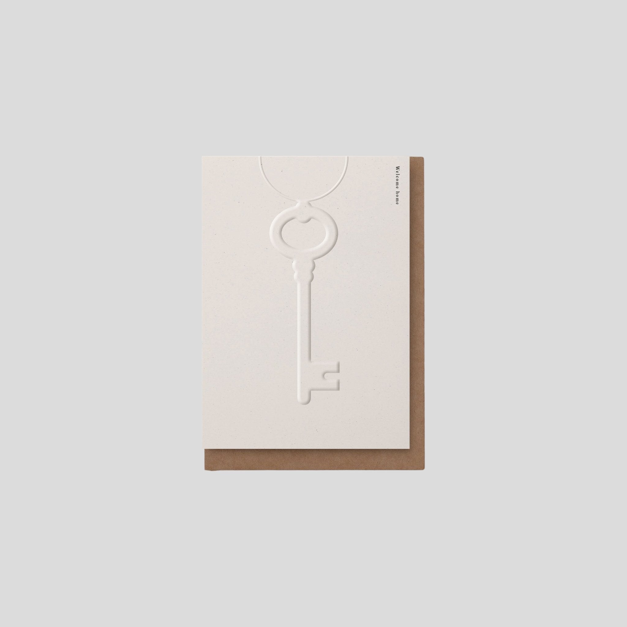 Card welcome home