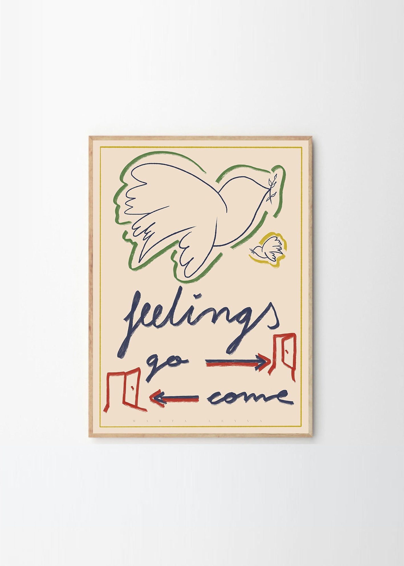Poster Marta Leyva - Feelings
