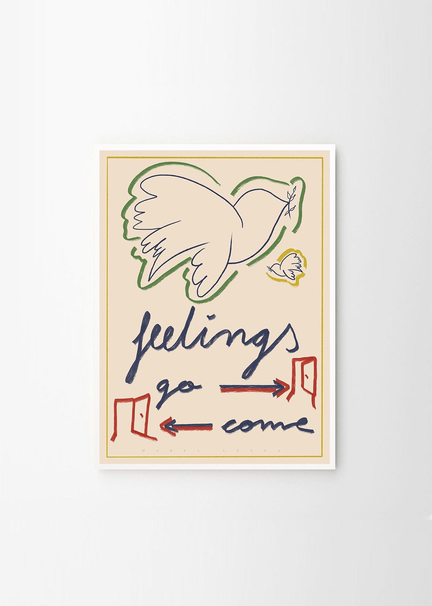 Poster Marta Leyva - Feelings