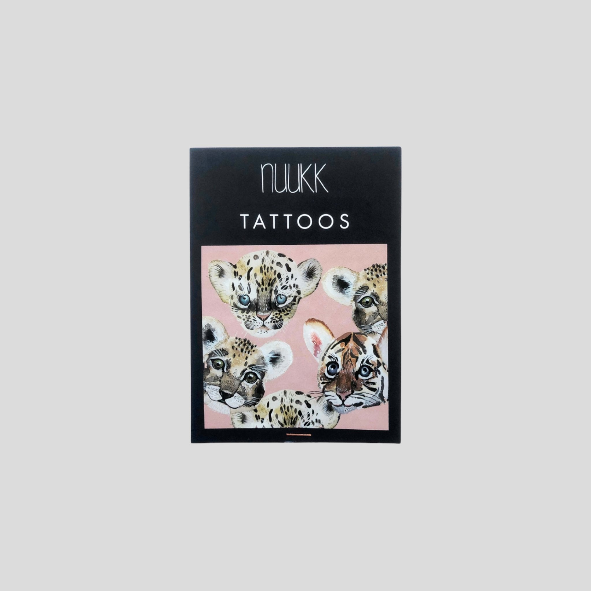 Tatouage Bio Tigre & Lion