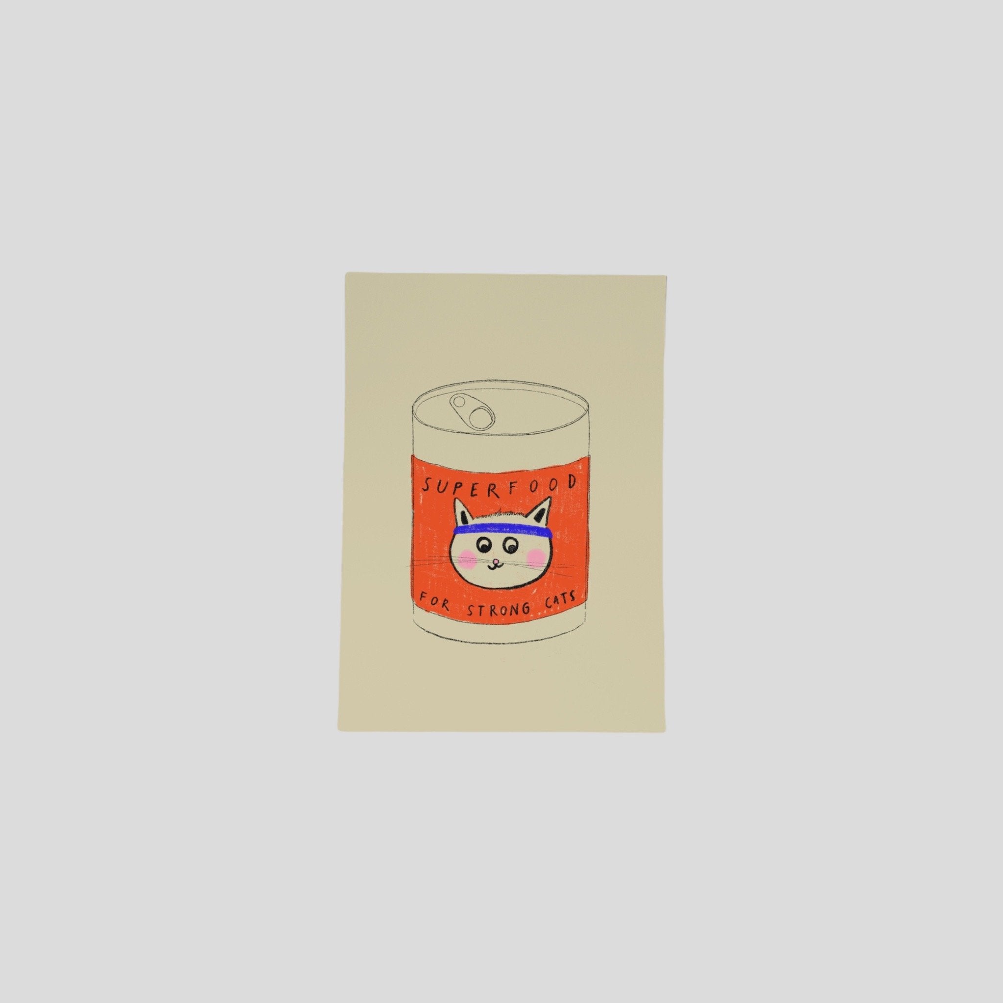 Postkarte Superfood