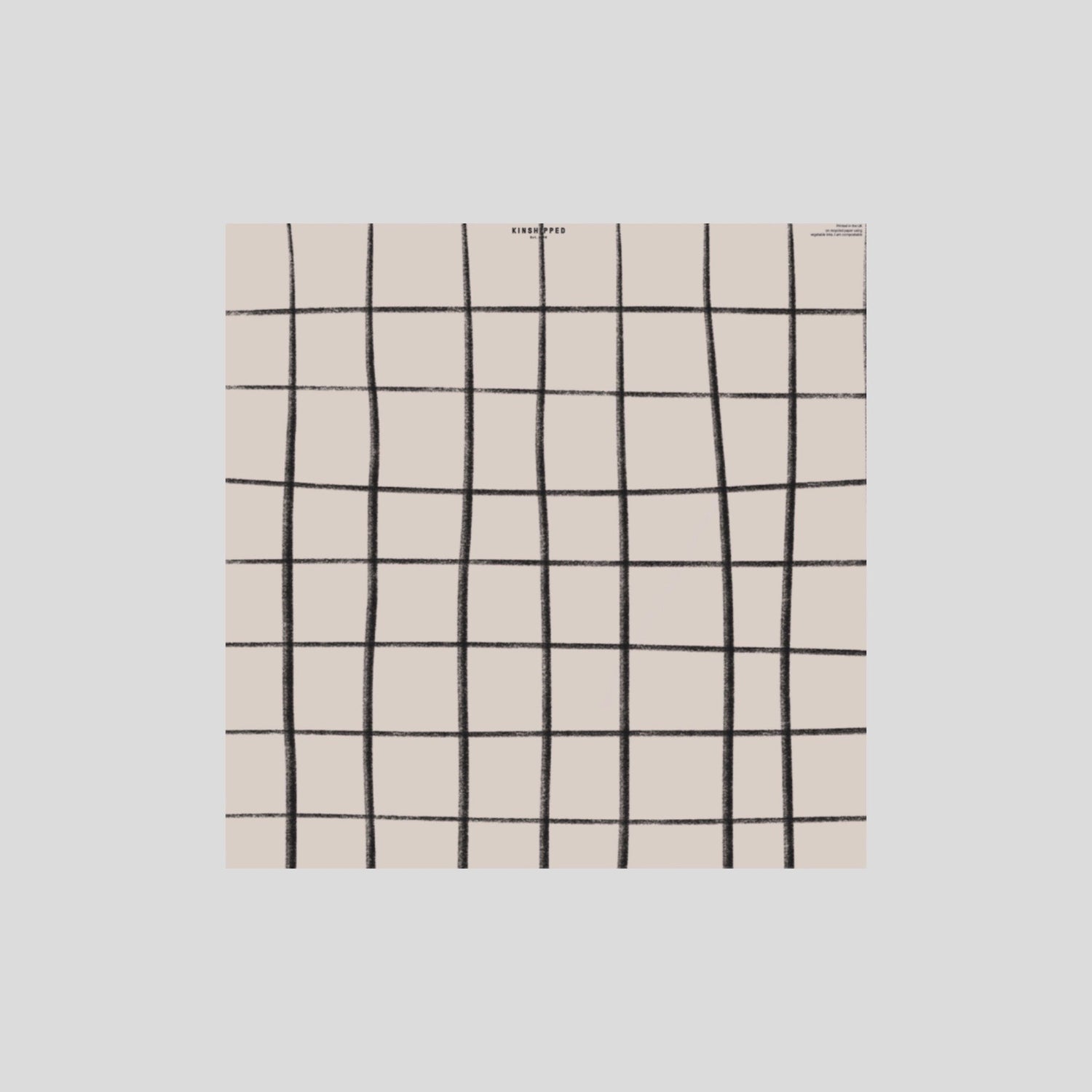 Wrapping paper grid