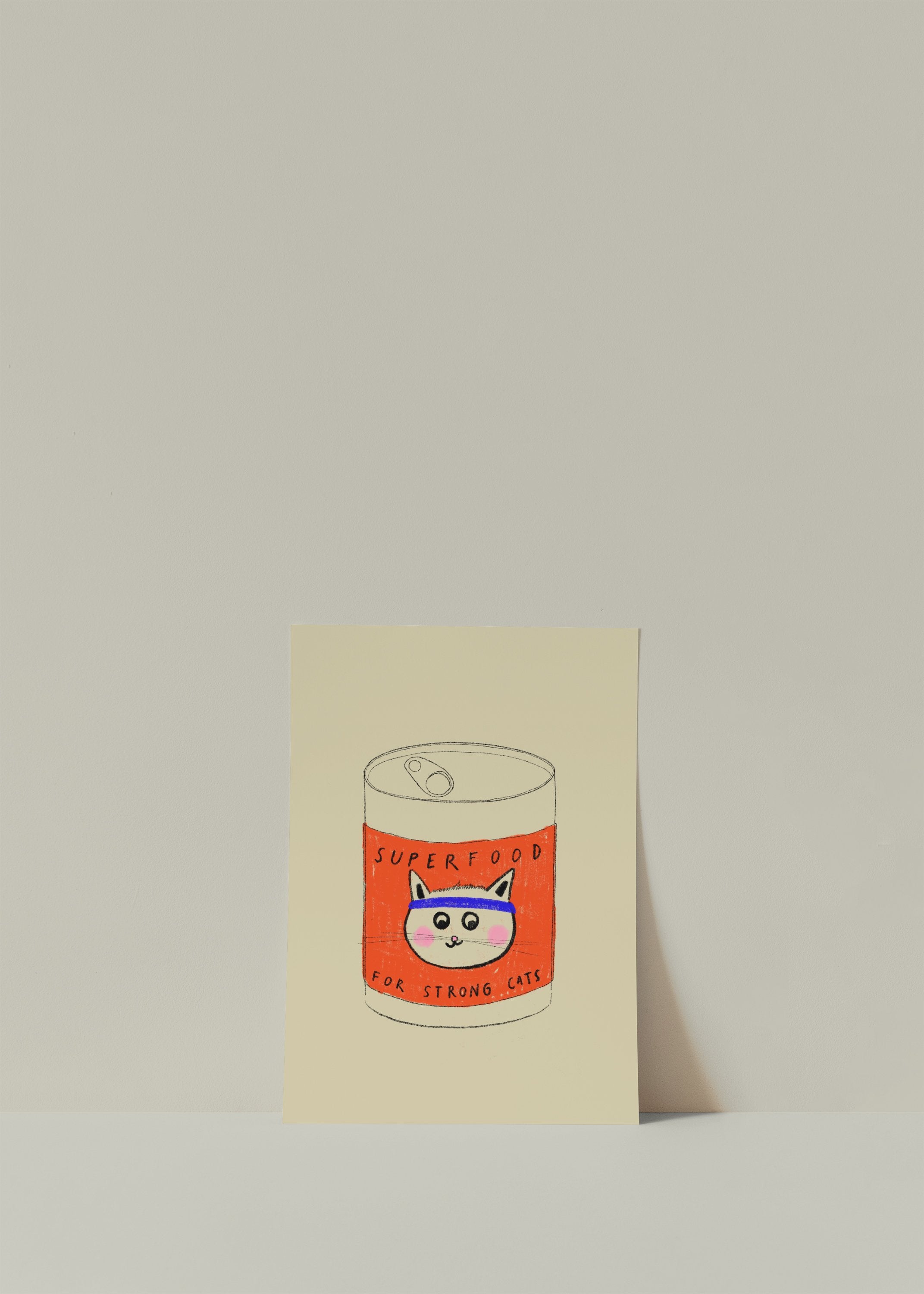 Postkarte Superfood