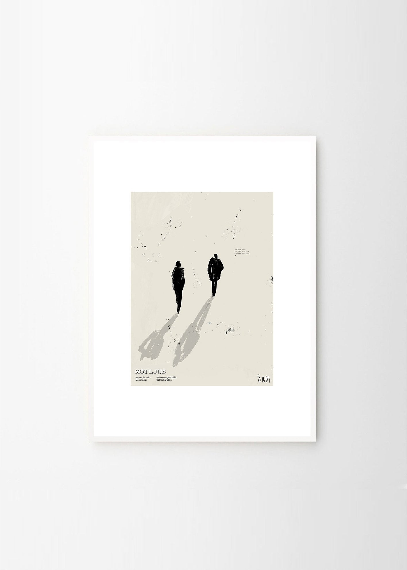 Poster Sandra Blomén Maschinsky - Motljus