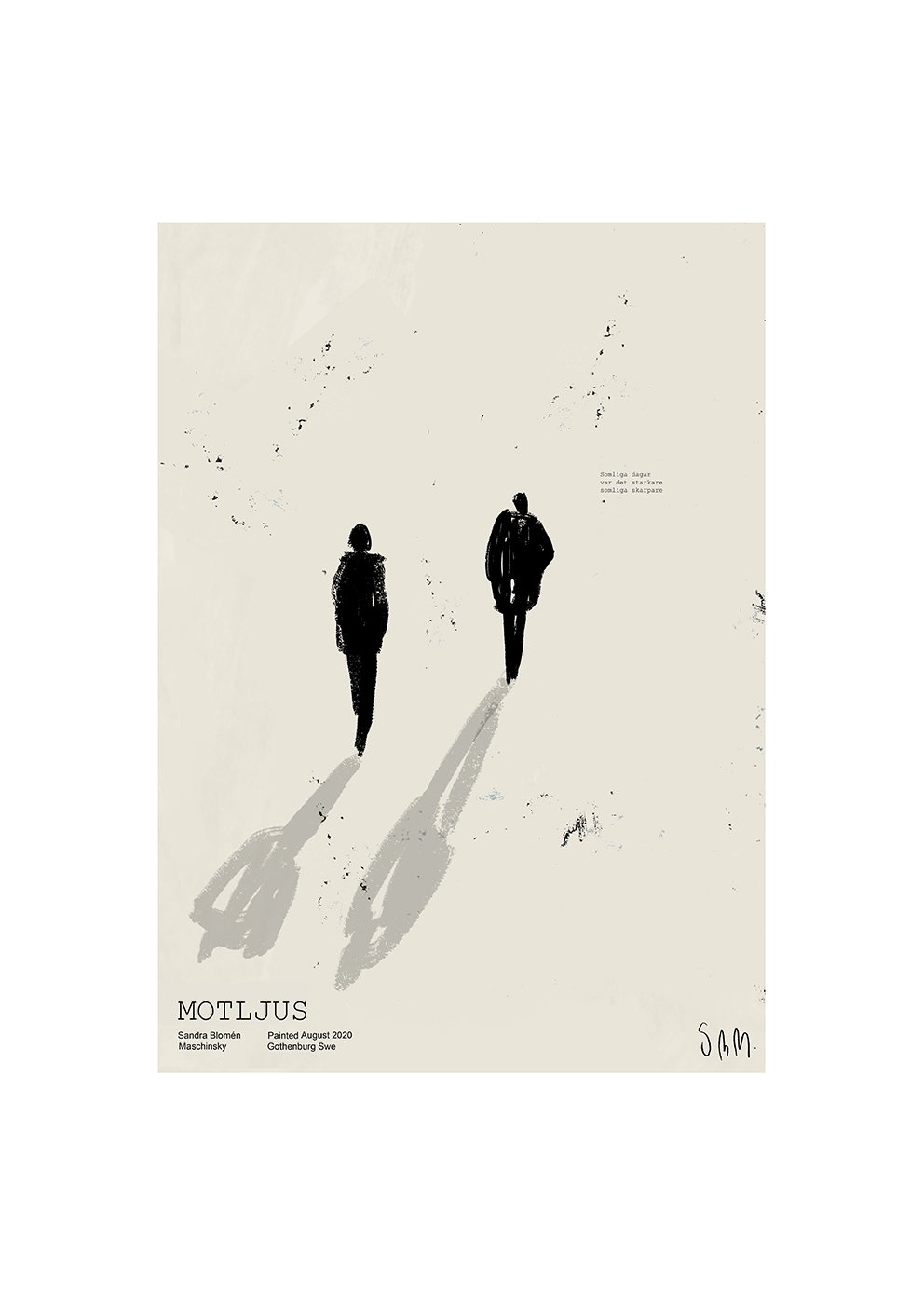Poster Sandra Blomén Maschinsky - Motljus