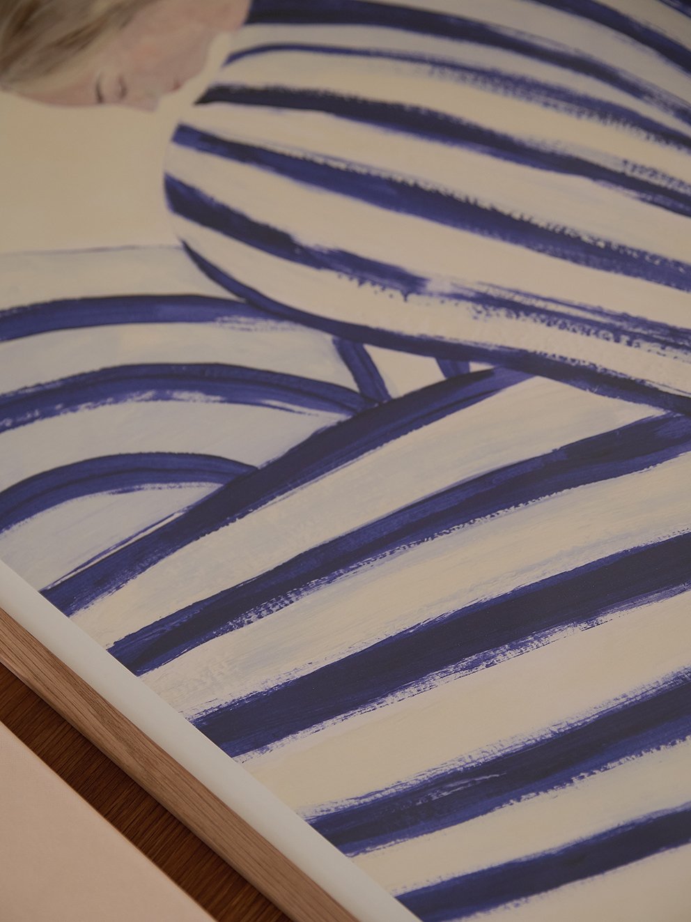Poster Sofia Lind - Blue Stripe At Concorde