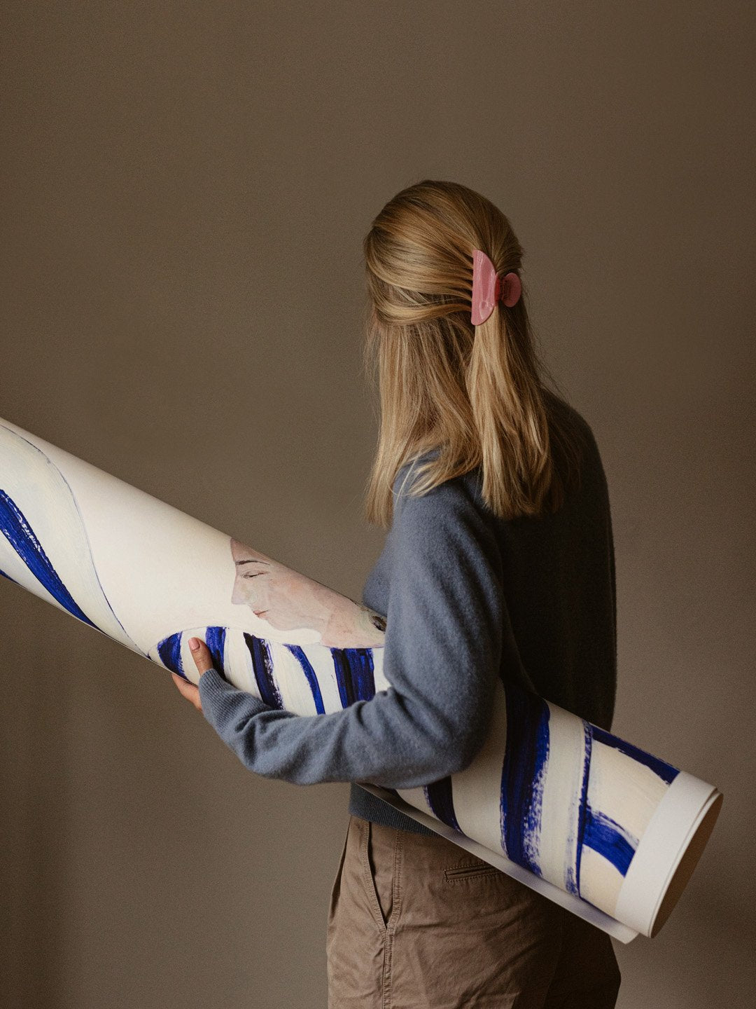 Poster Sofia Lind - Blue Stripe At Concorde